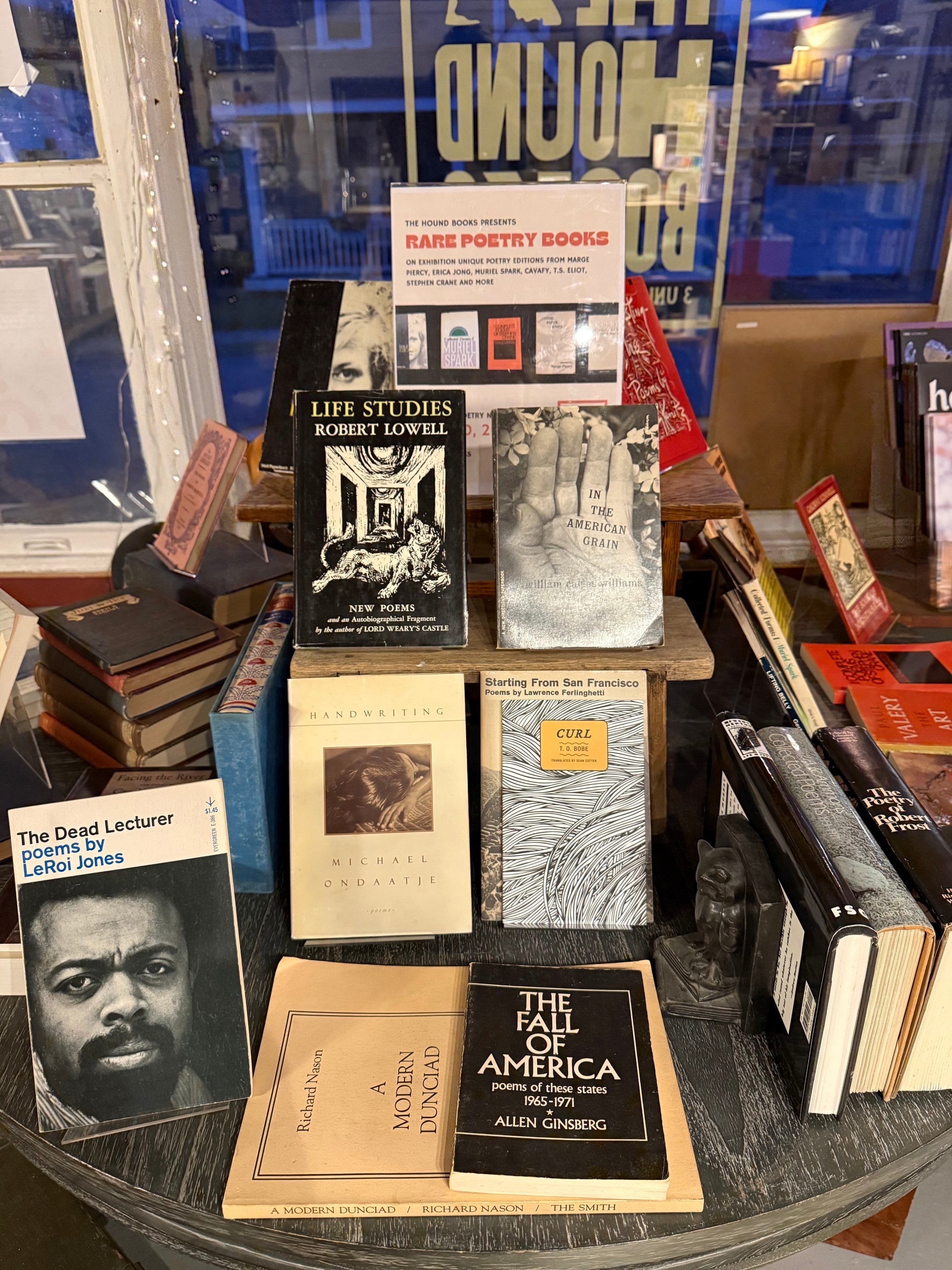Rare Poetry Books in Store and Online