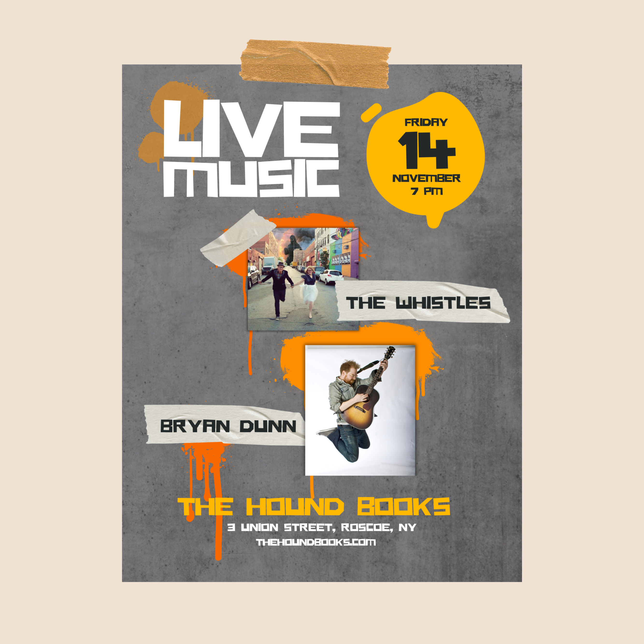 Friday Night Out at The Hound Books