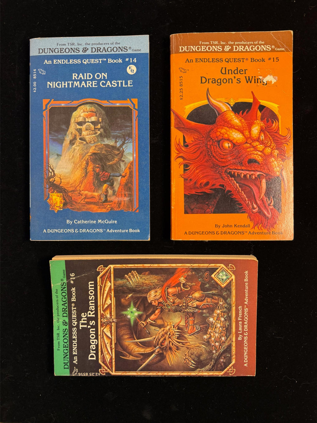 Dungeons & Dragons Endless Quest Books 14-16
