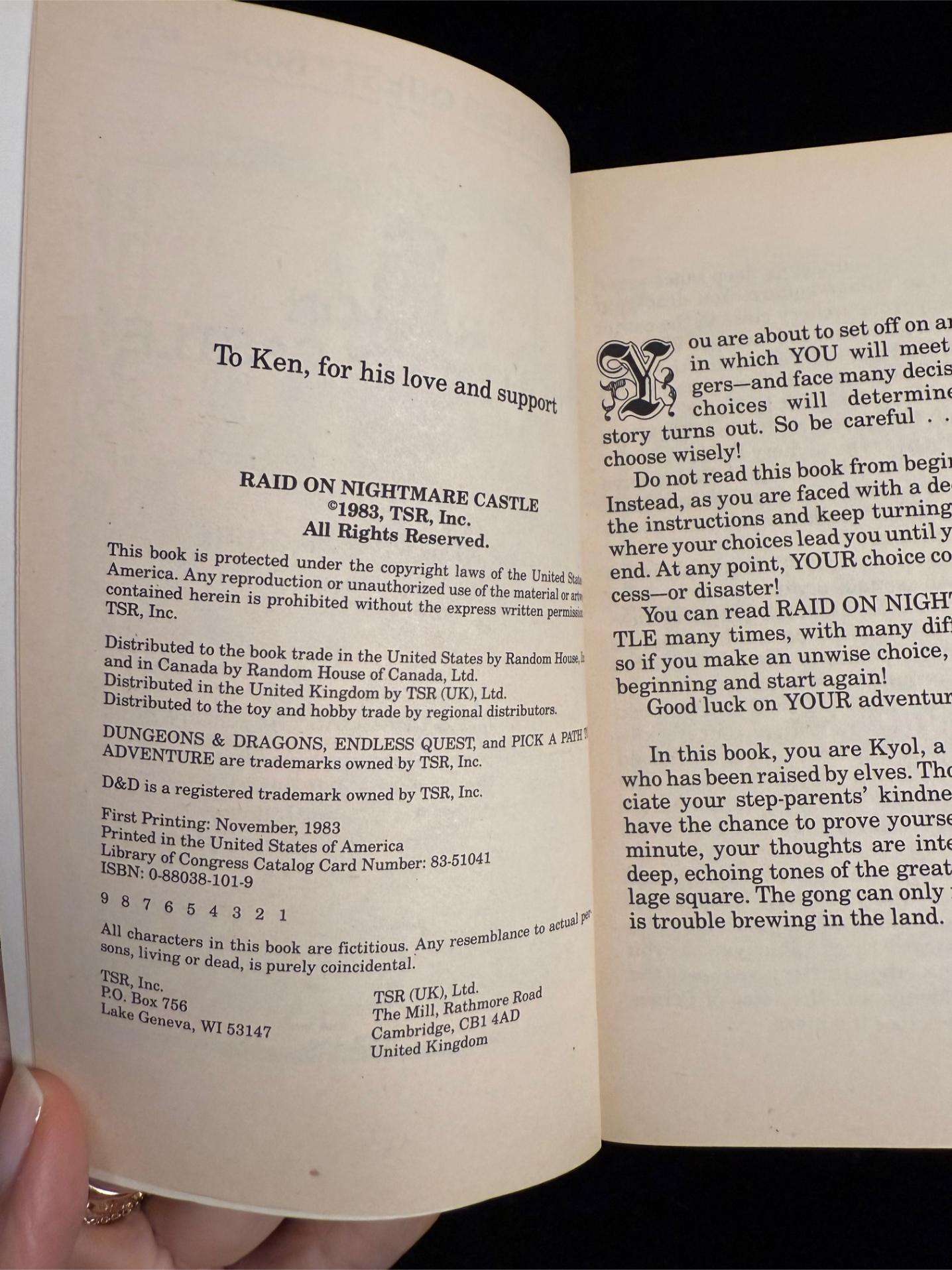 Dungeons & Dragons Endless Quest Books 14-16