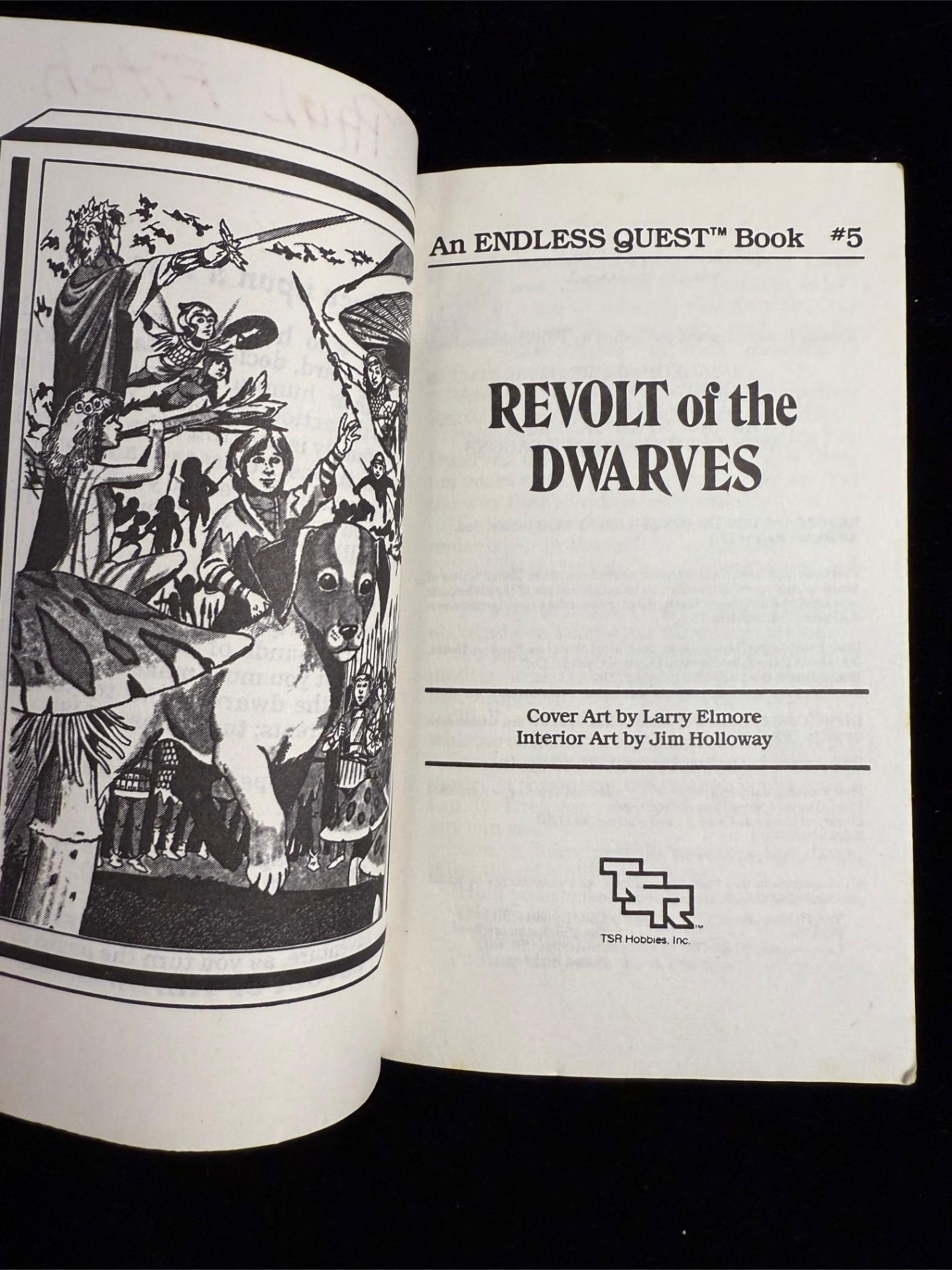 Dungeons & Dragons Endless Quest Books 5-7