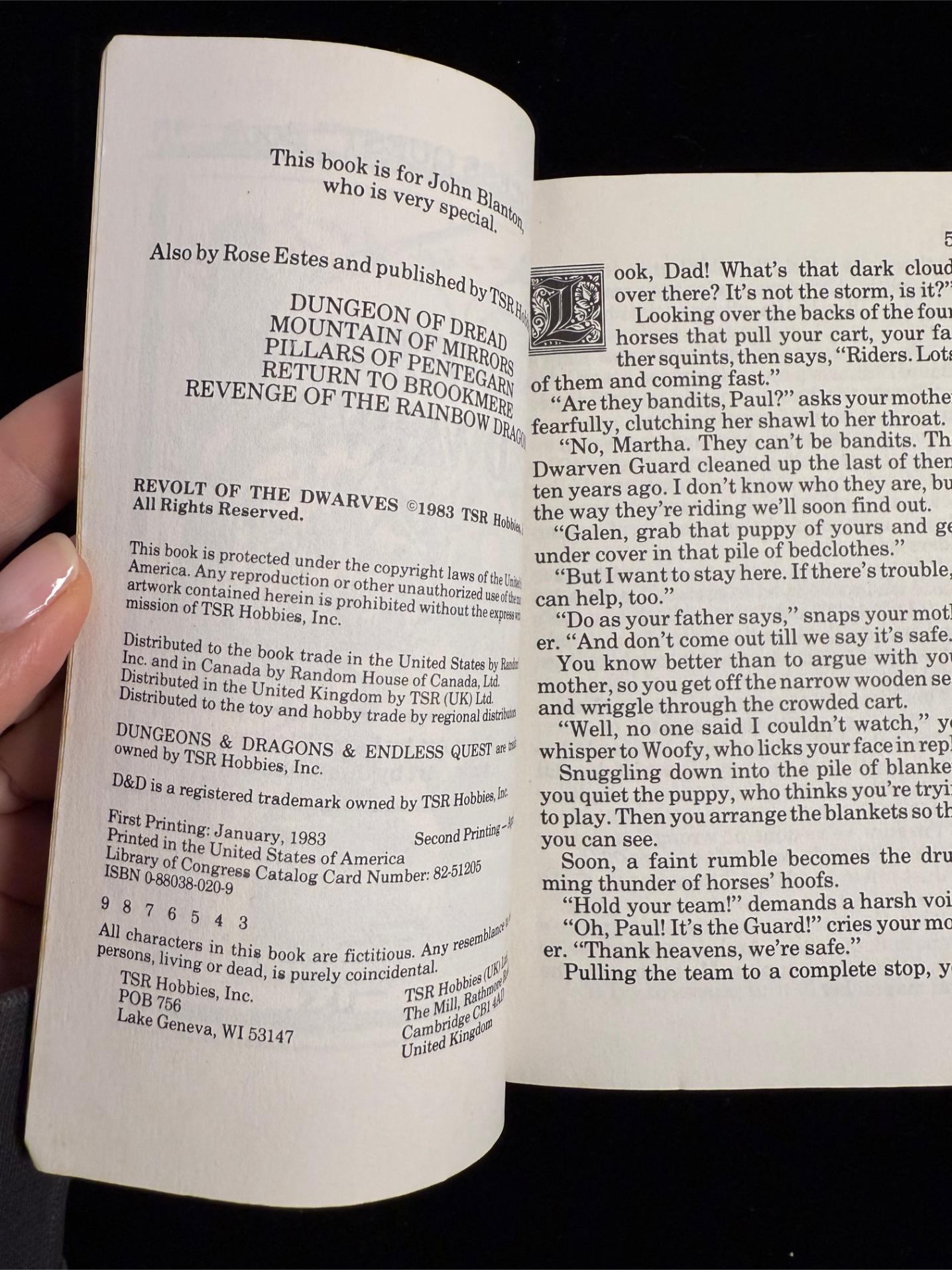 Dungeons & Dragons Endless Quest Books 5-7