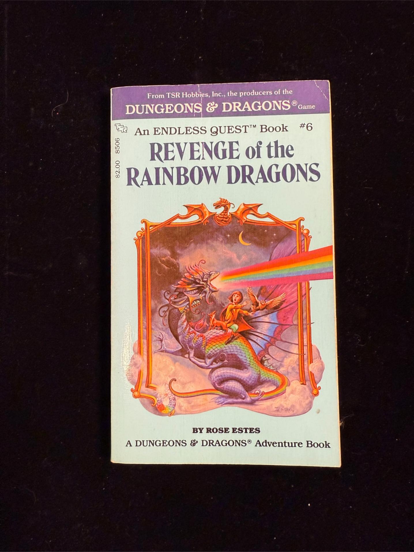 Revenge of the Rainbow Dragons: Dungeons & Dragons Endless Quest Book 6