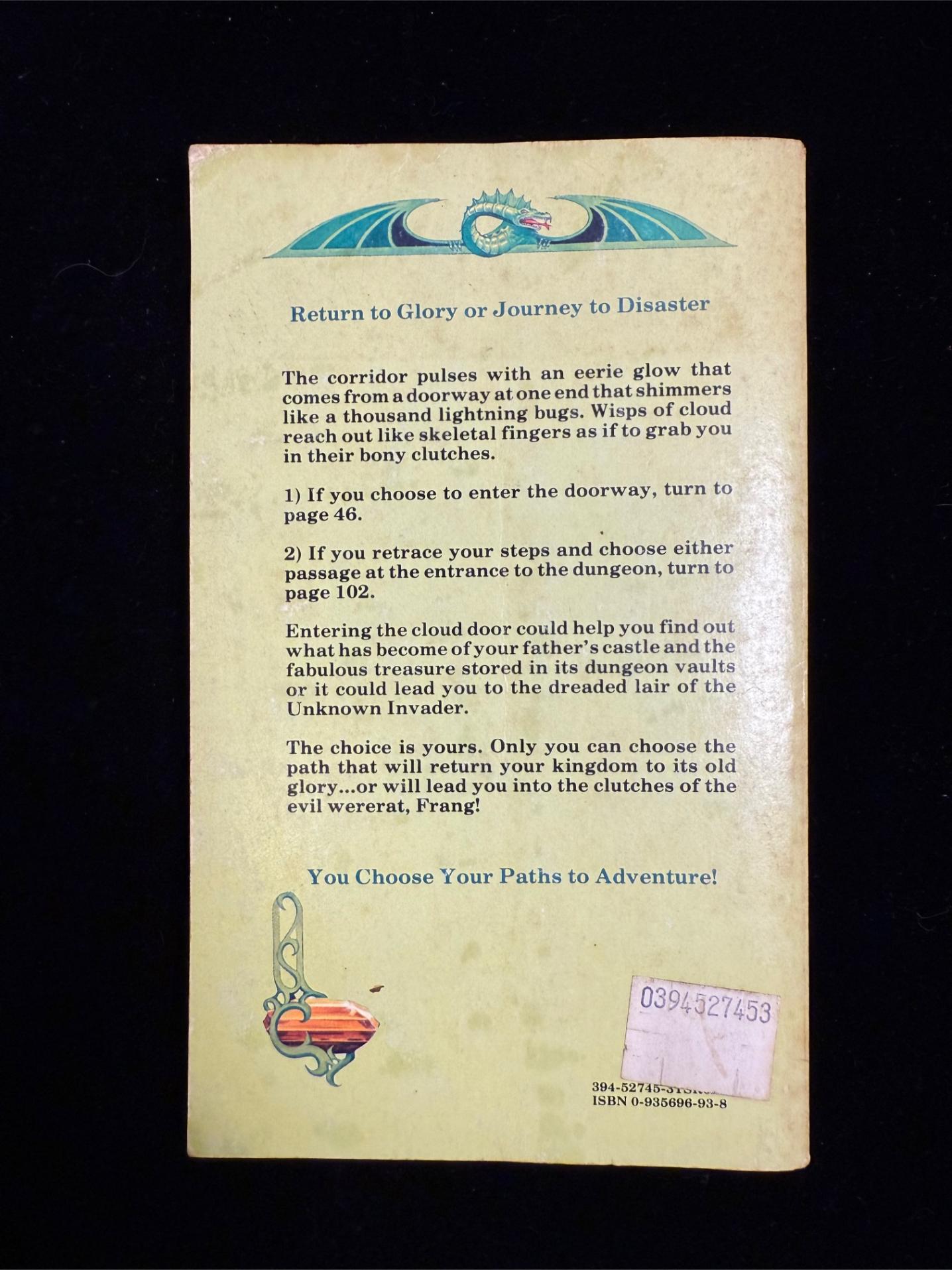 Return to Brookmere: Dungeons & Dragons Endless Quest Book