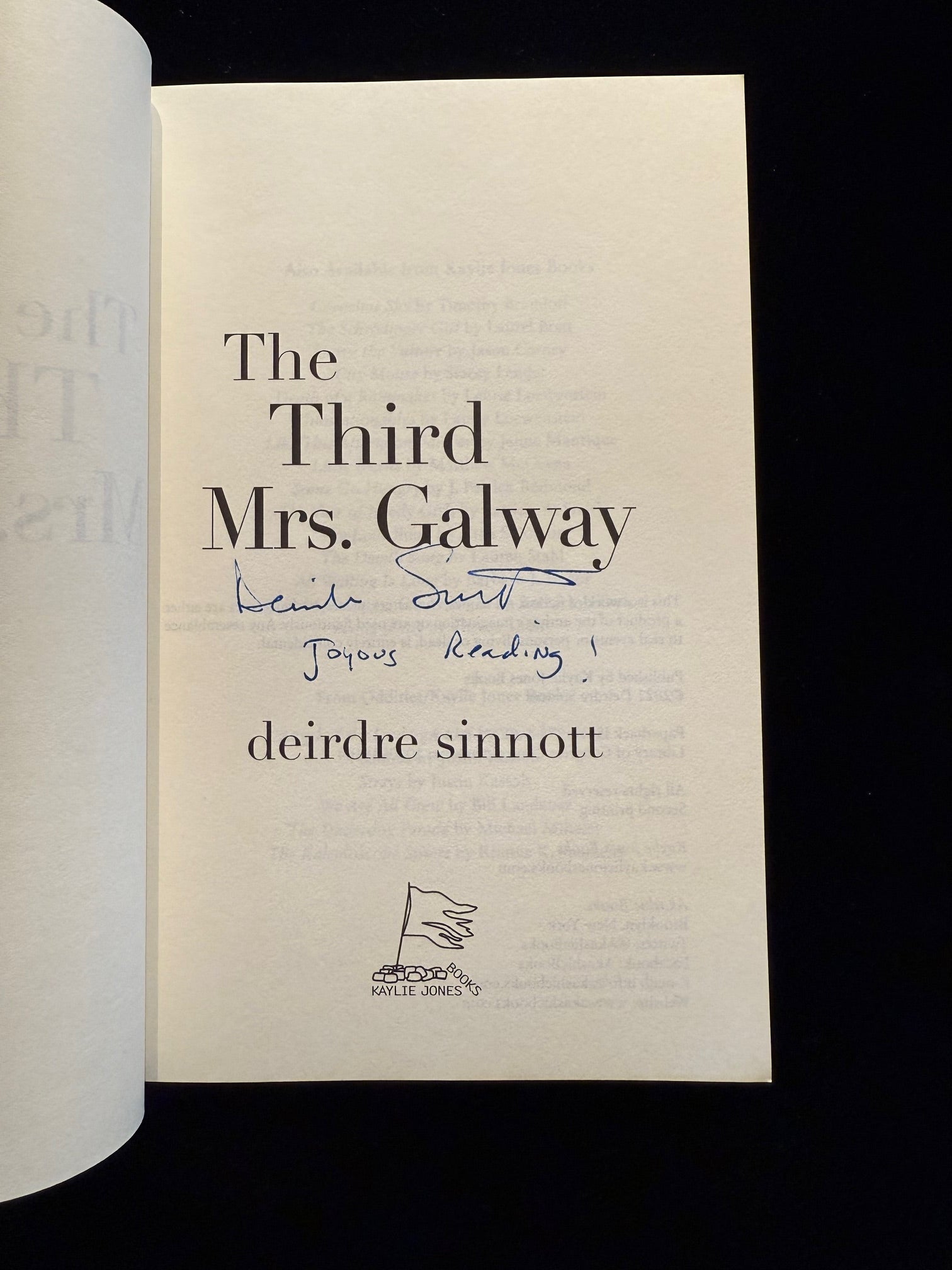 The Third Mrs. Galway