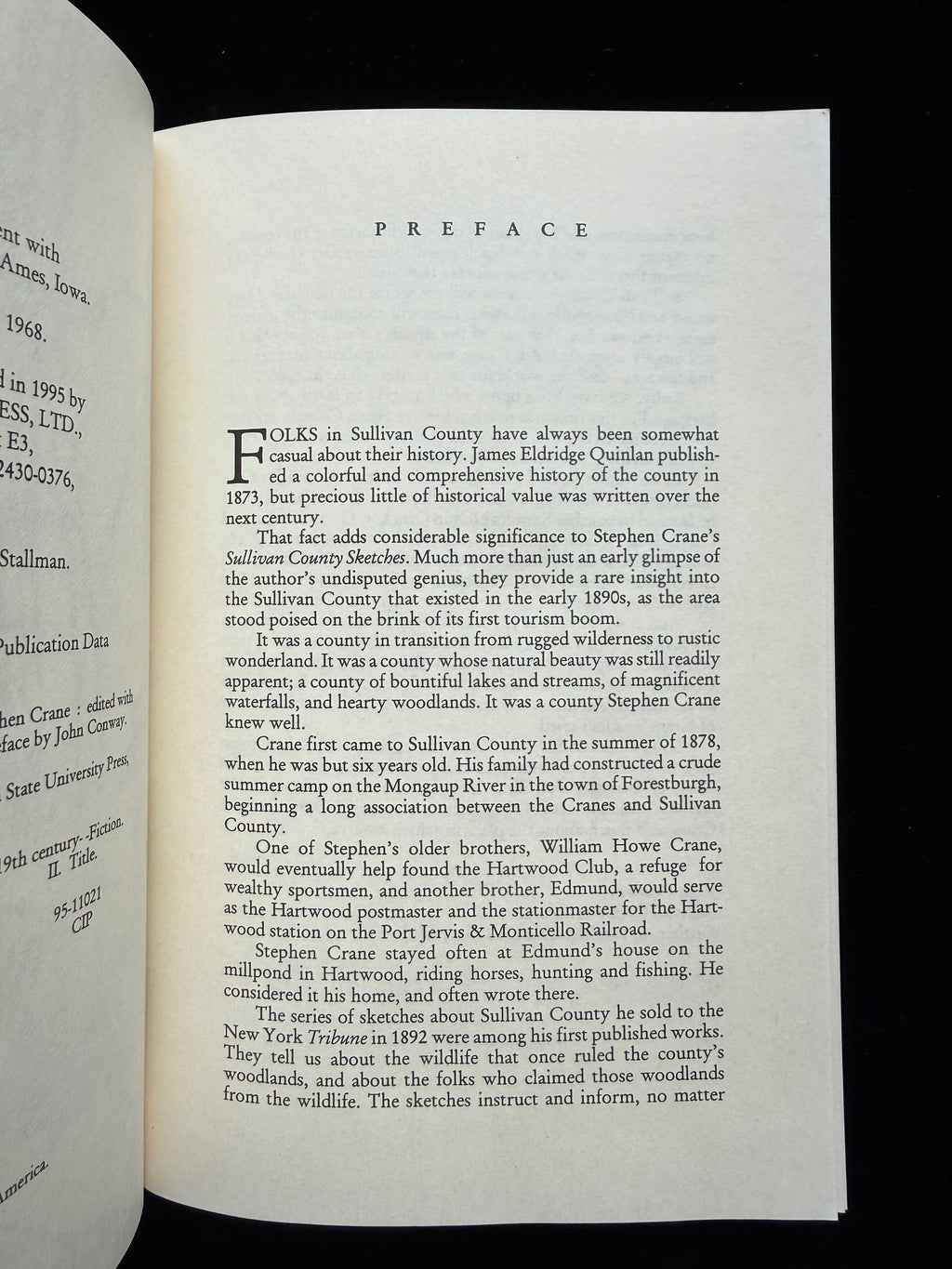Stephen Crane: Sullivan County Tales and Sketches