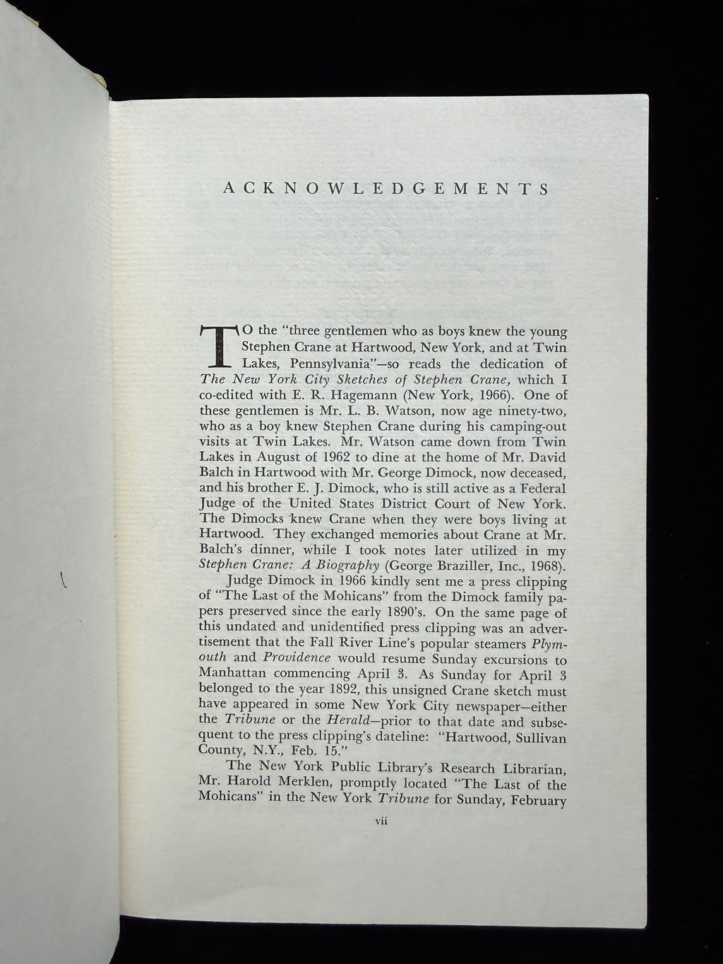 Stephen Crane: Sullivan County Tales and Sketches