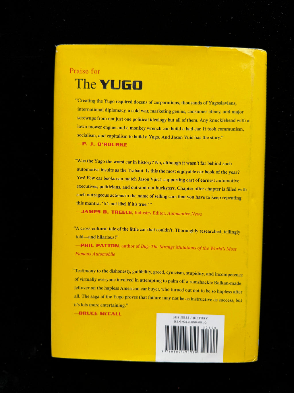 The Yugo: The Rise and Fall of the Worst Car in History
