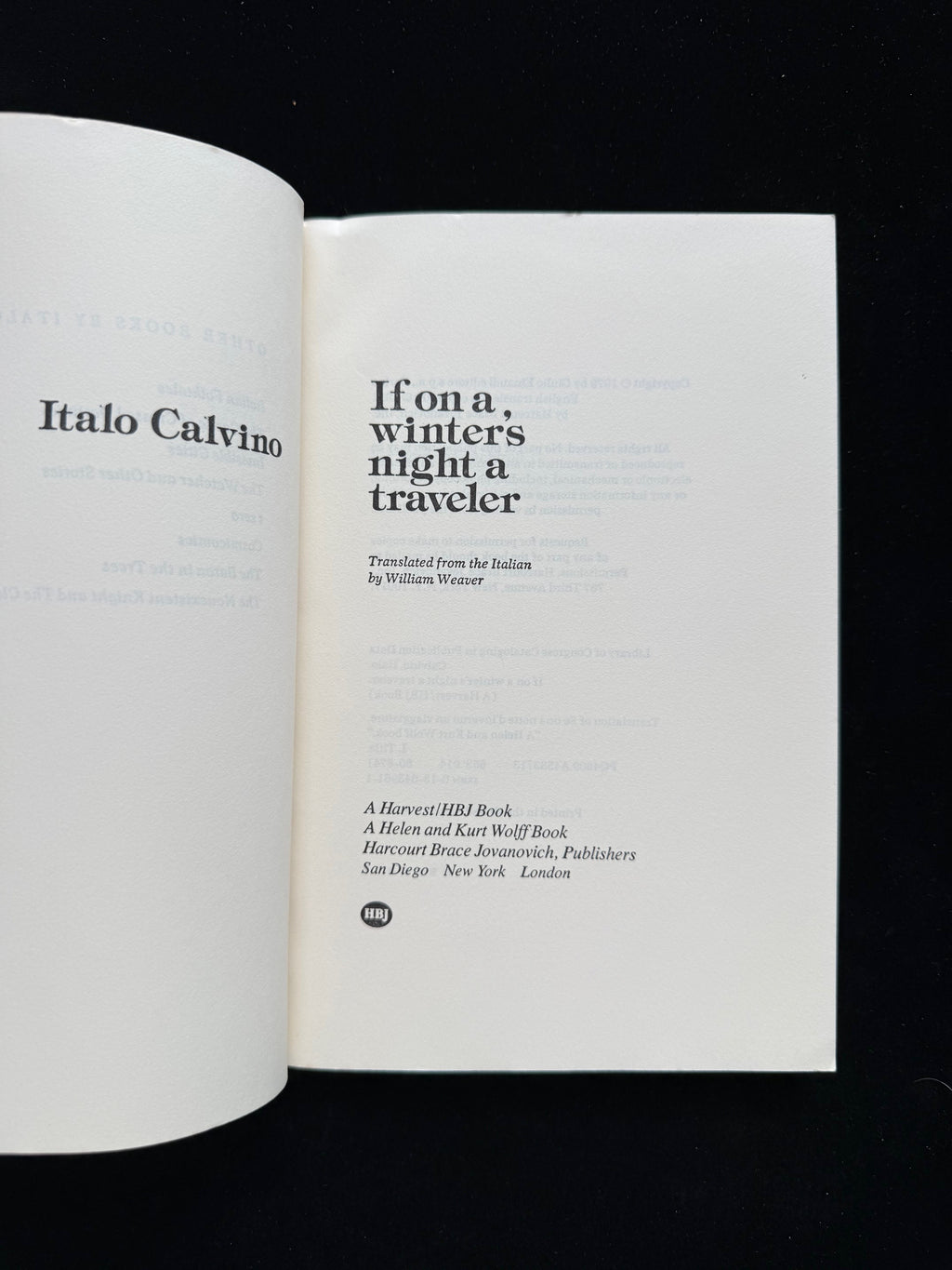 If on a winter’s night a traveler