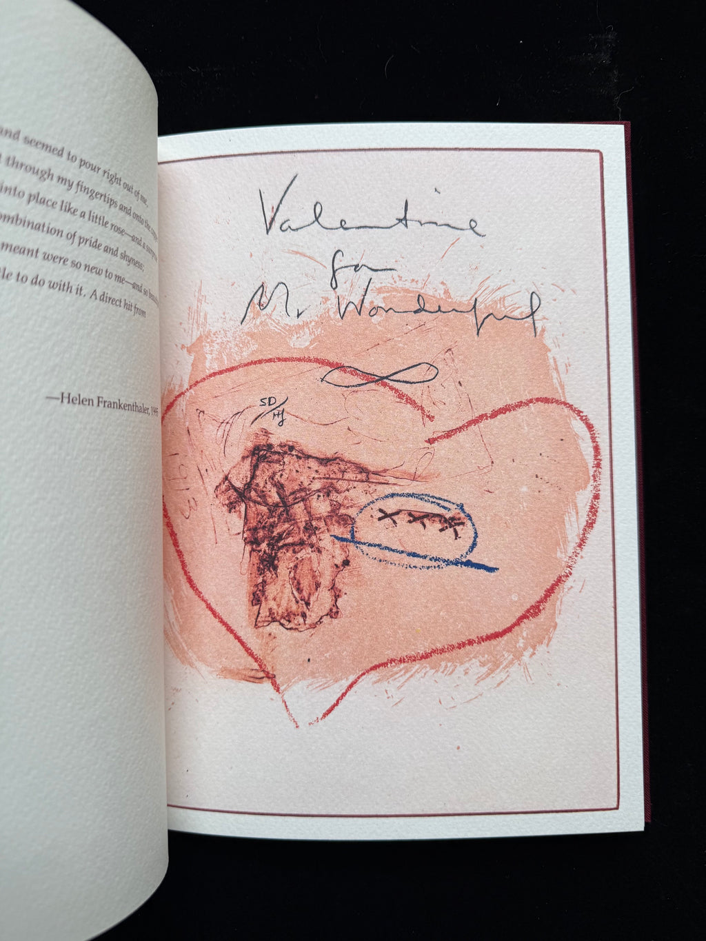 Frankenthaler: Valentine for Mr. Wonderful
