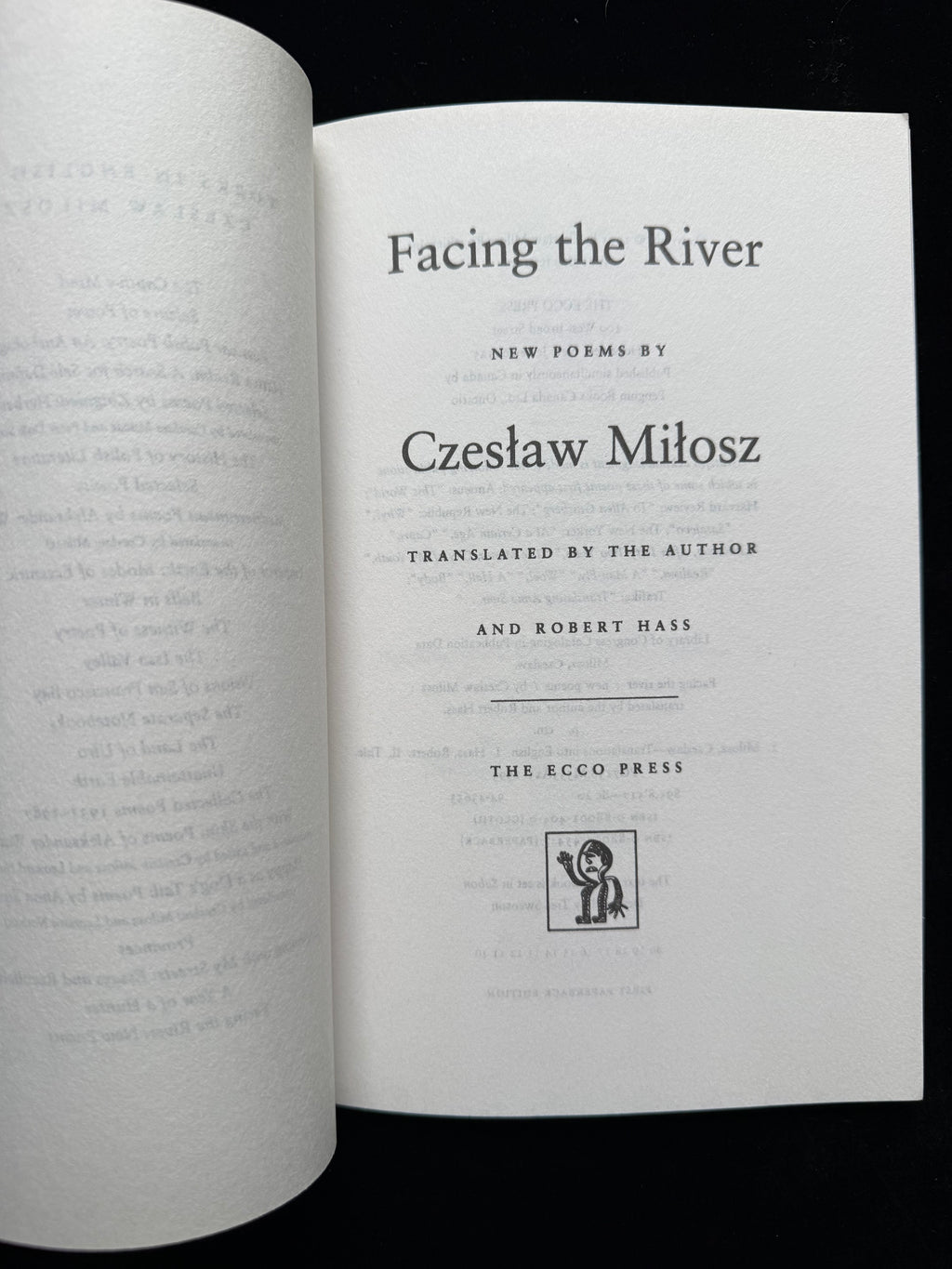 Facing the River: New Poems