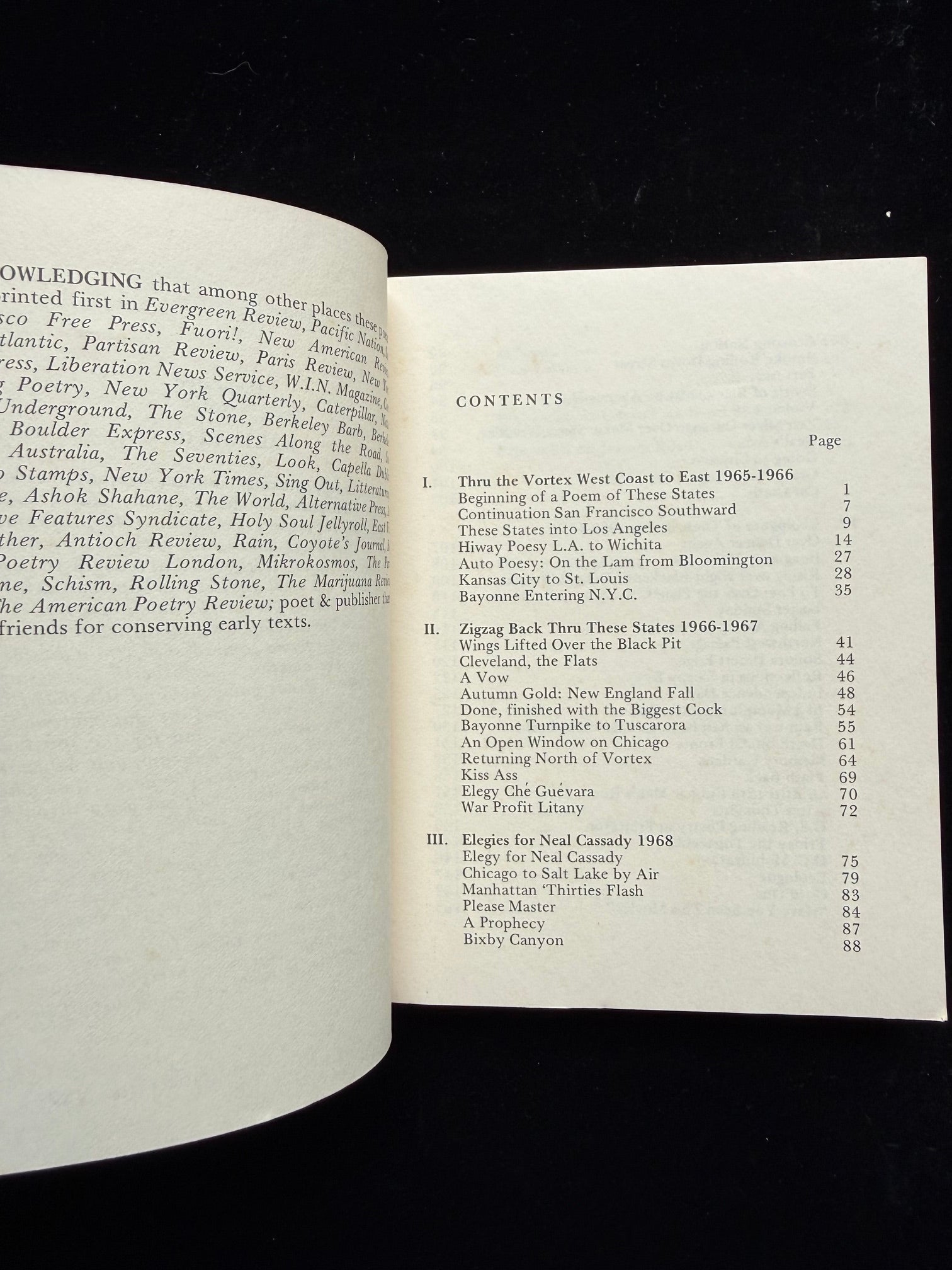The Fall of America: Poems of These States 1965-1971
