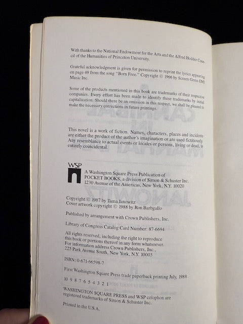 A Cannibal in Manhattan