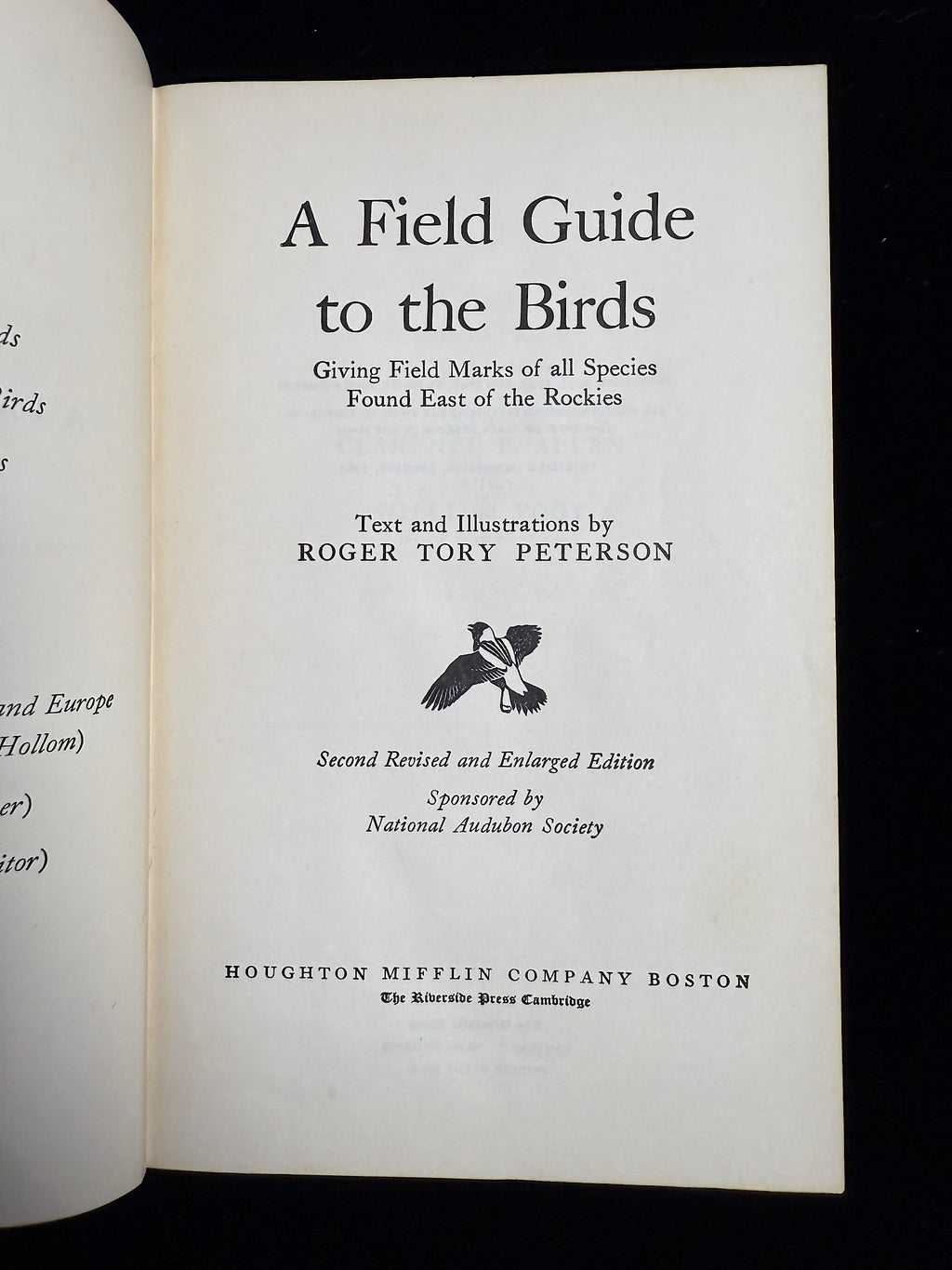 A Field Guide to the Birds