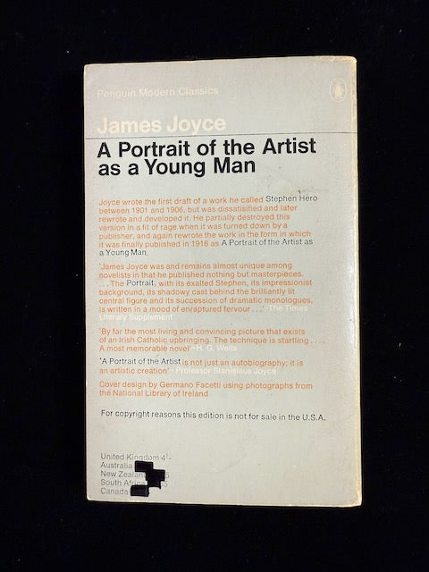 A Portrait of the Artist as a Young Man