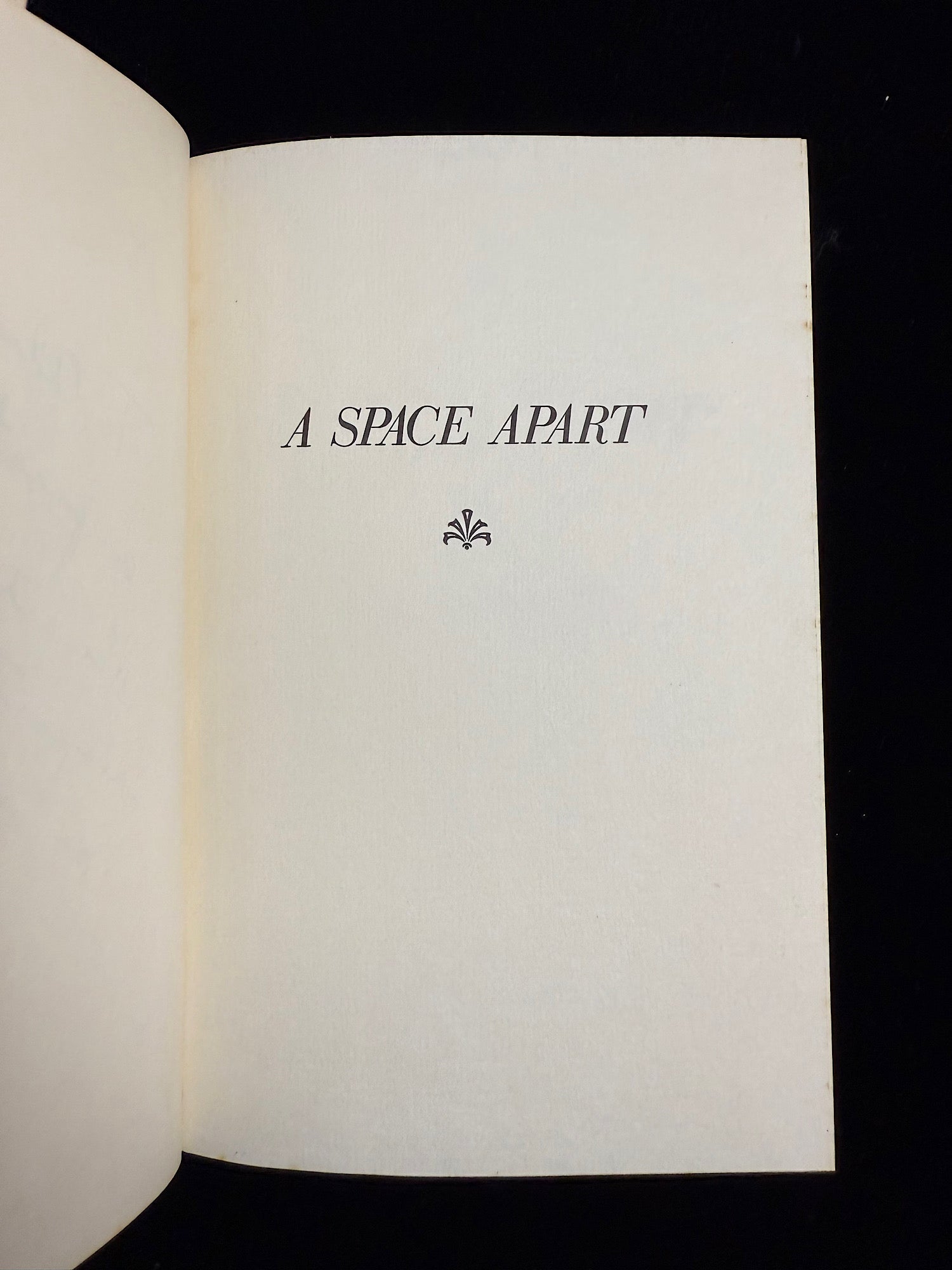 A Space Apart