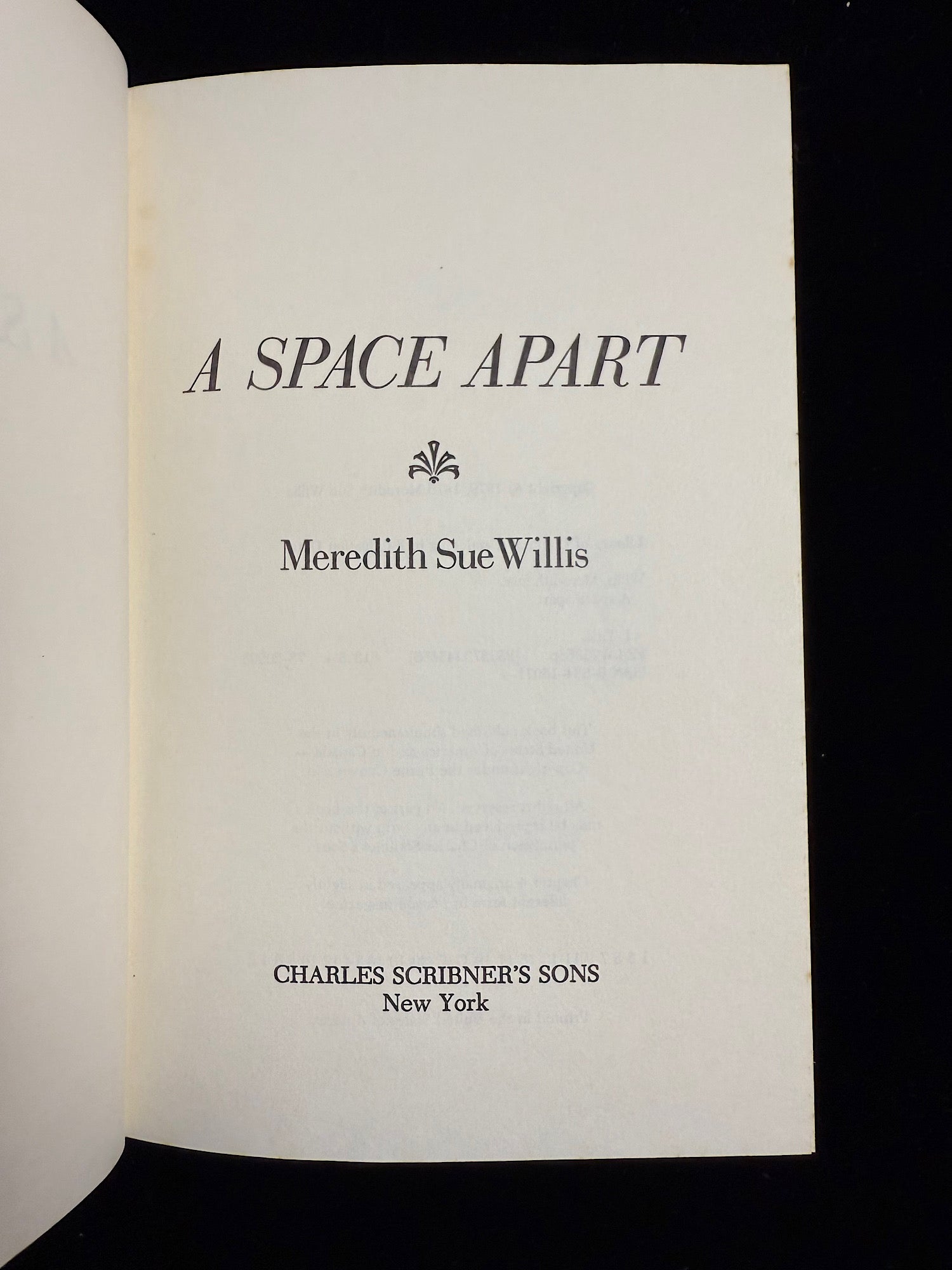 A Space Apart