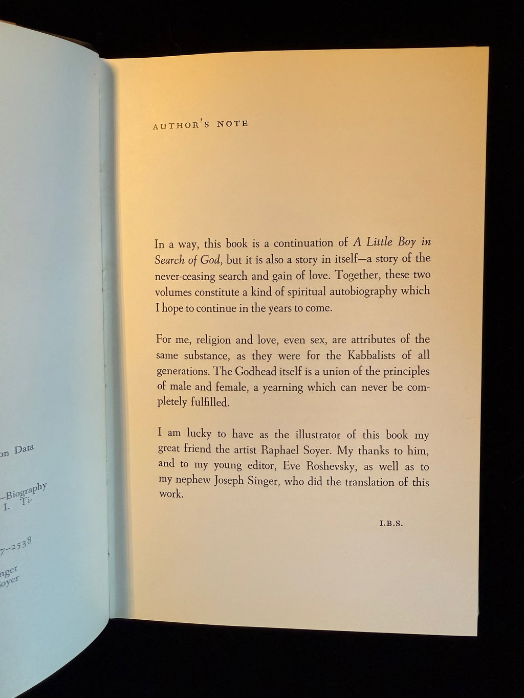 A Young Man In Search of Love