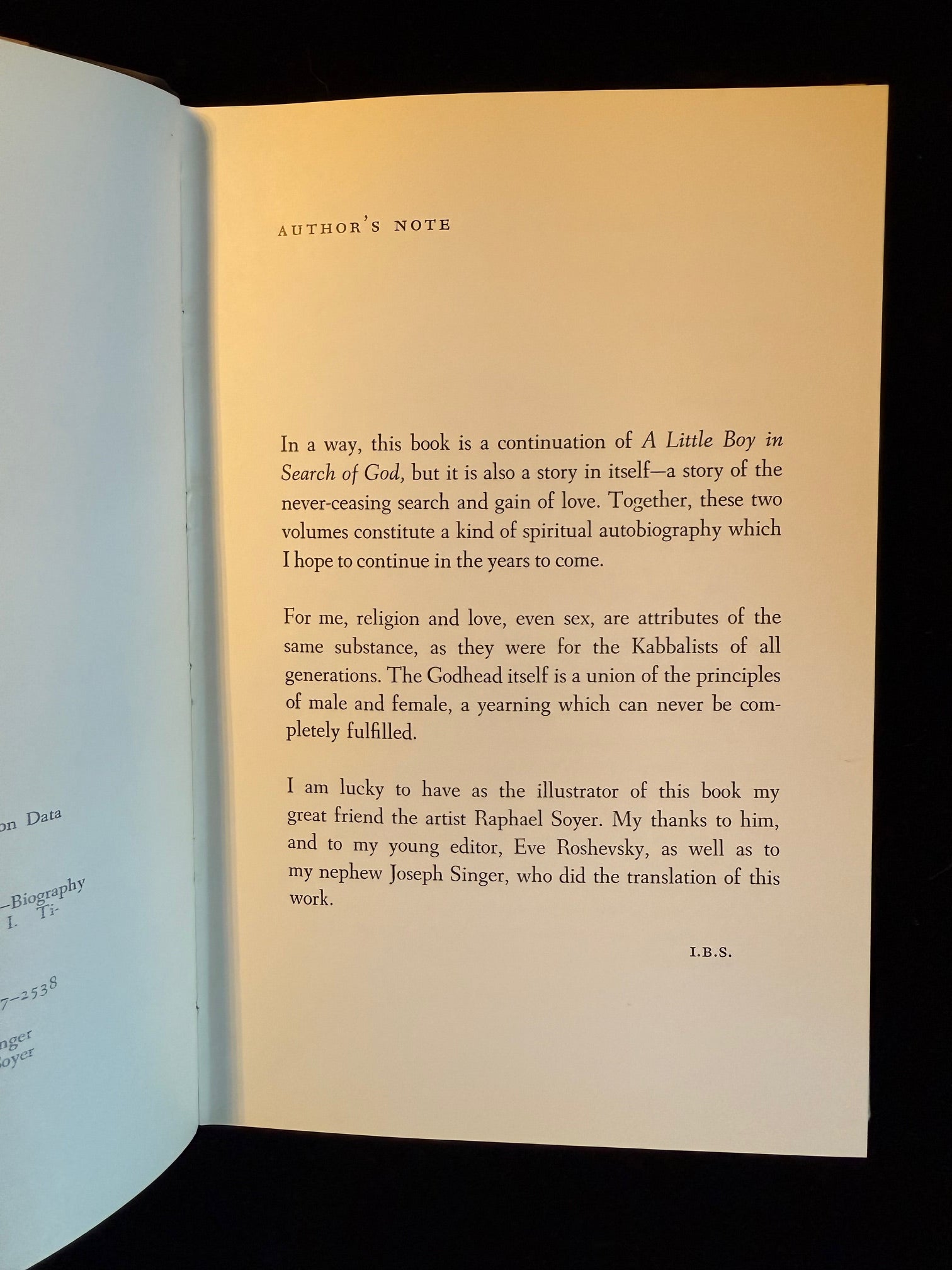 A Young Man In Search of Love