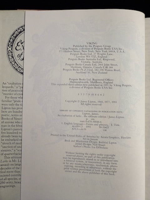 An Exaltation of Larks