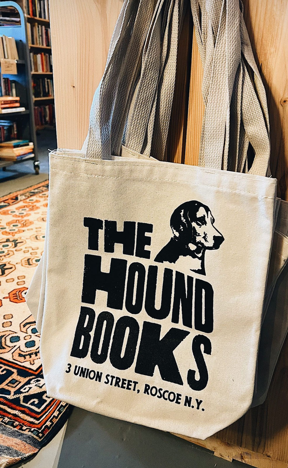 The Hound Books Tote - Black