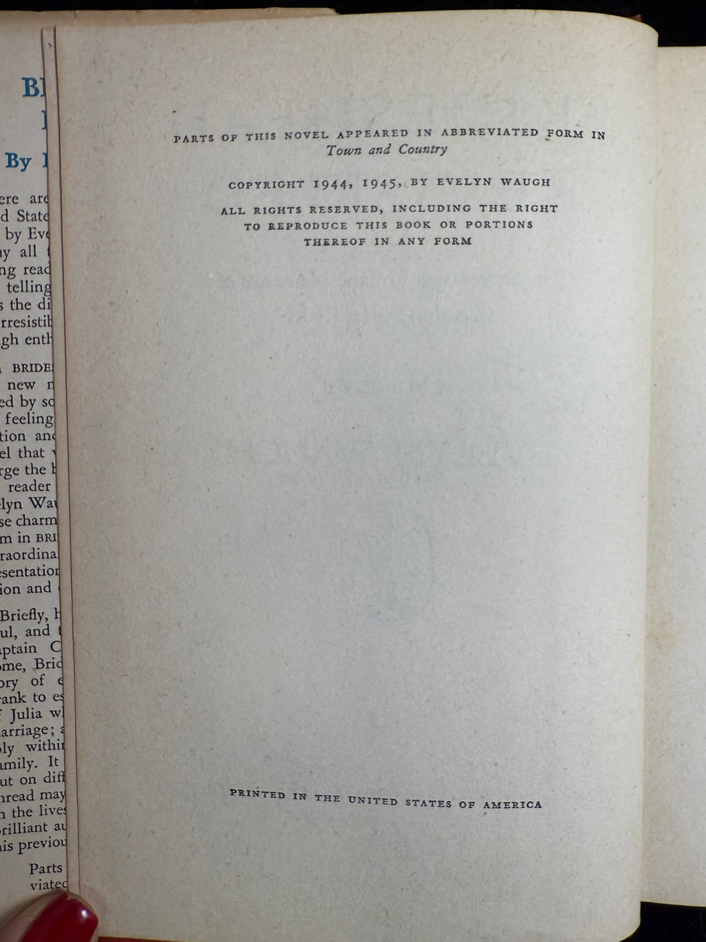 Brideshead Revisited