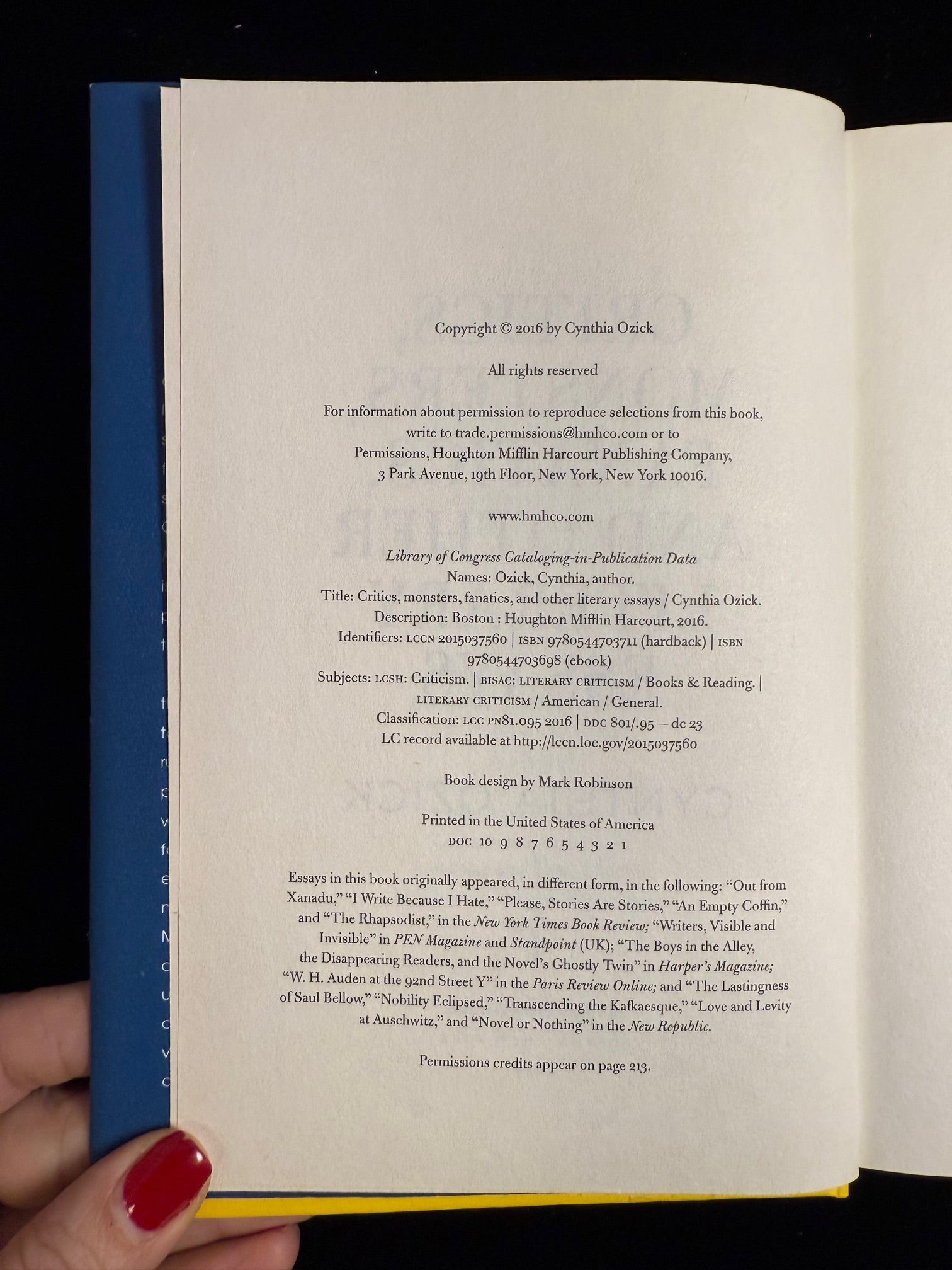 Critics, Monsters, Fanatics and Other Literary Essays