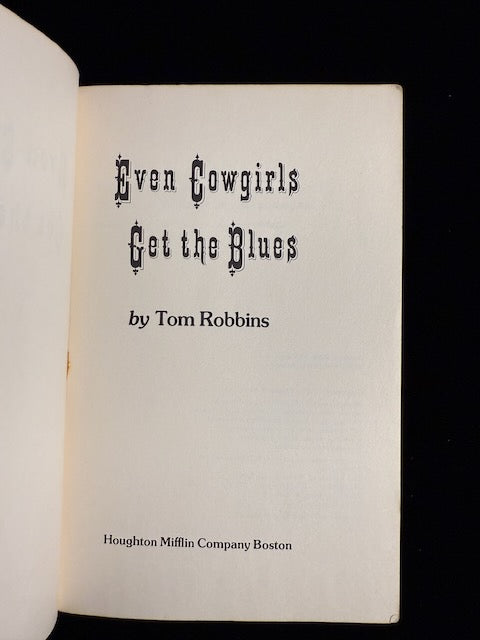 Even Cowgirls Get the Blues