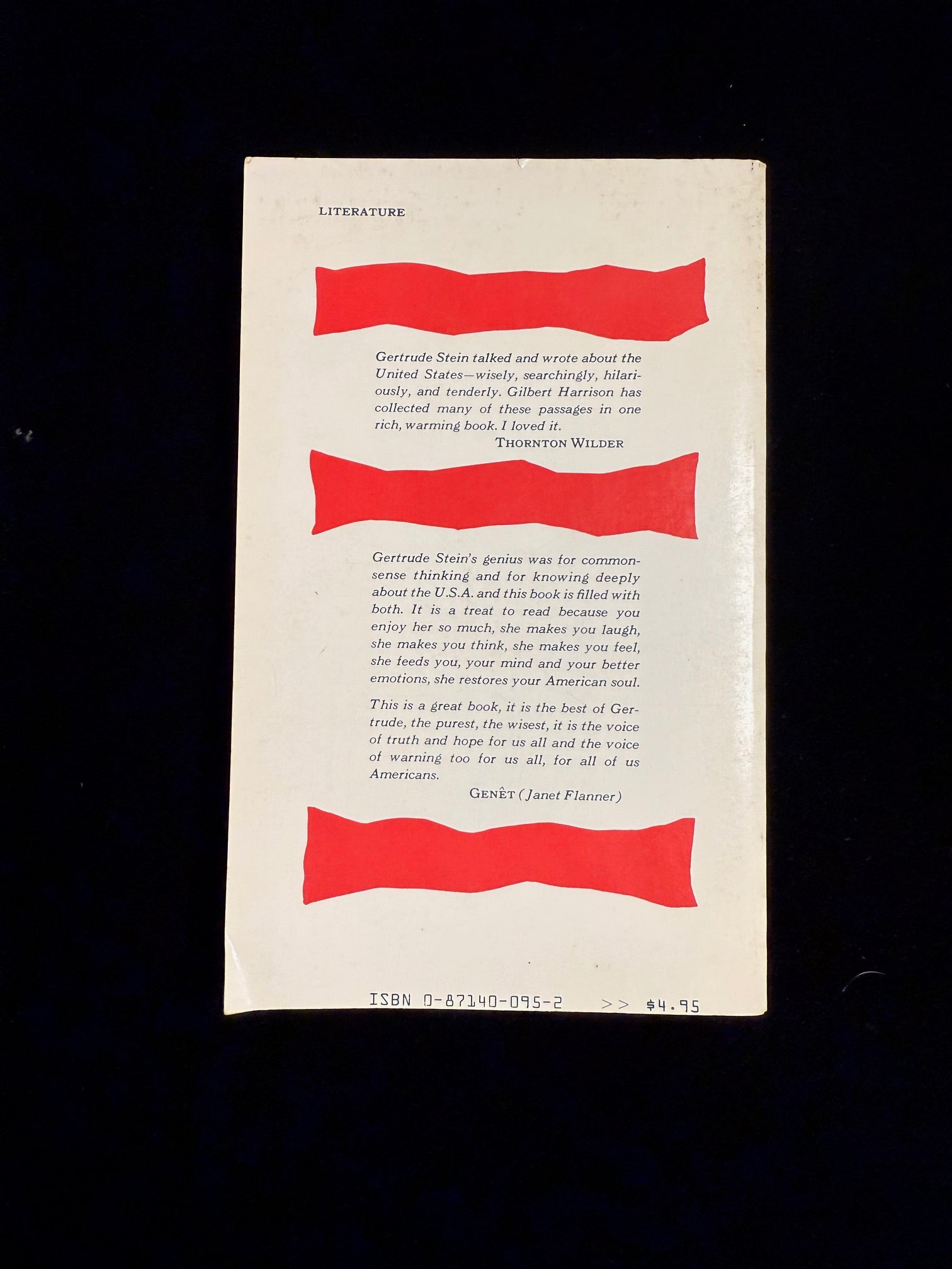 Gertrude Stein’s America