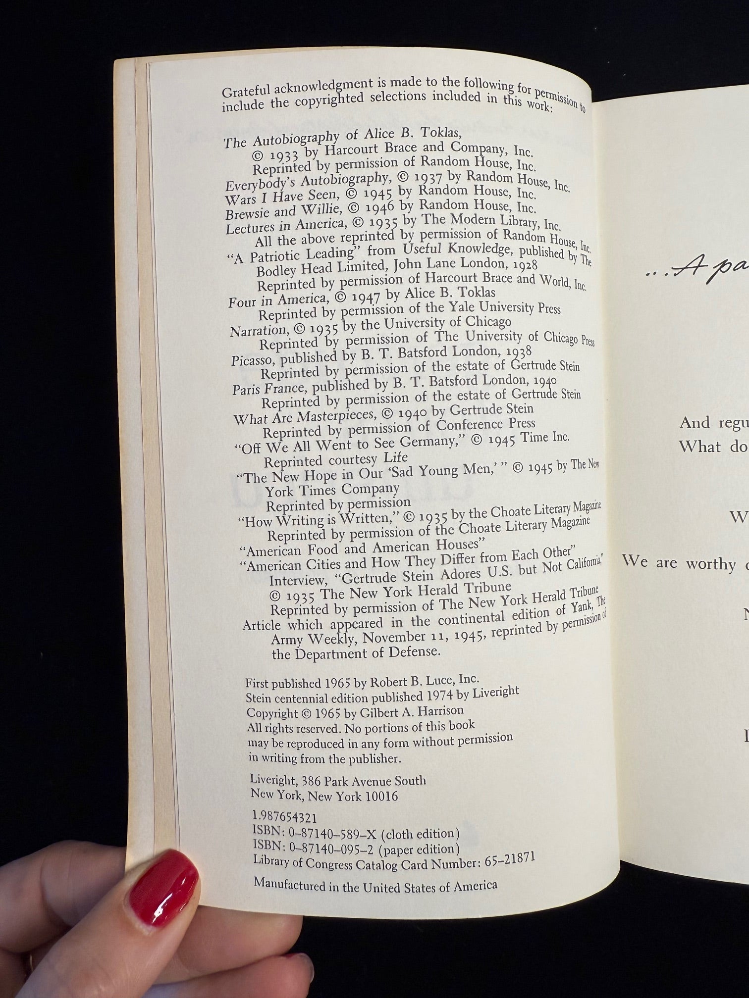 Gertrude Stein’s America