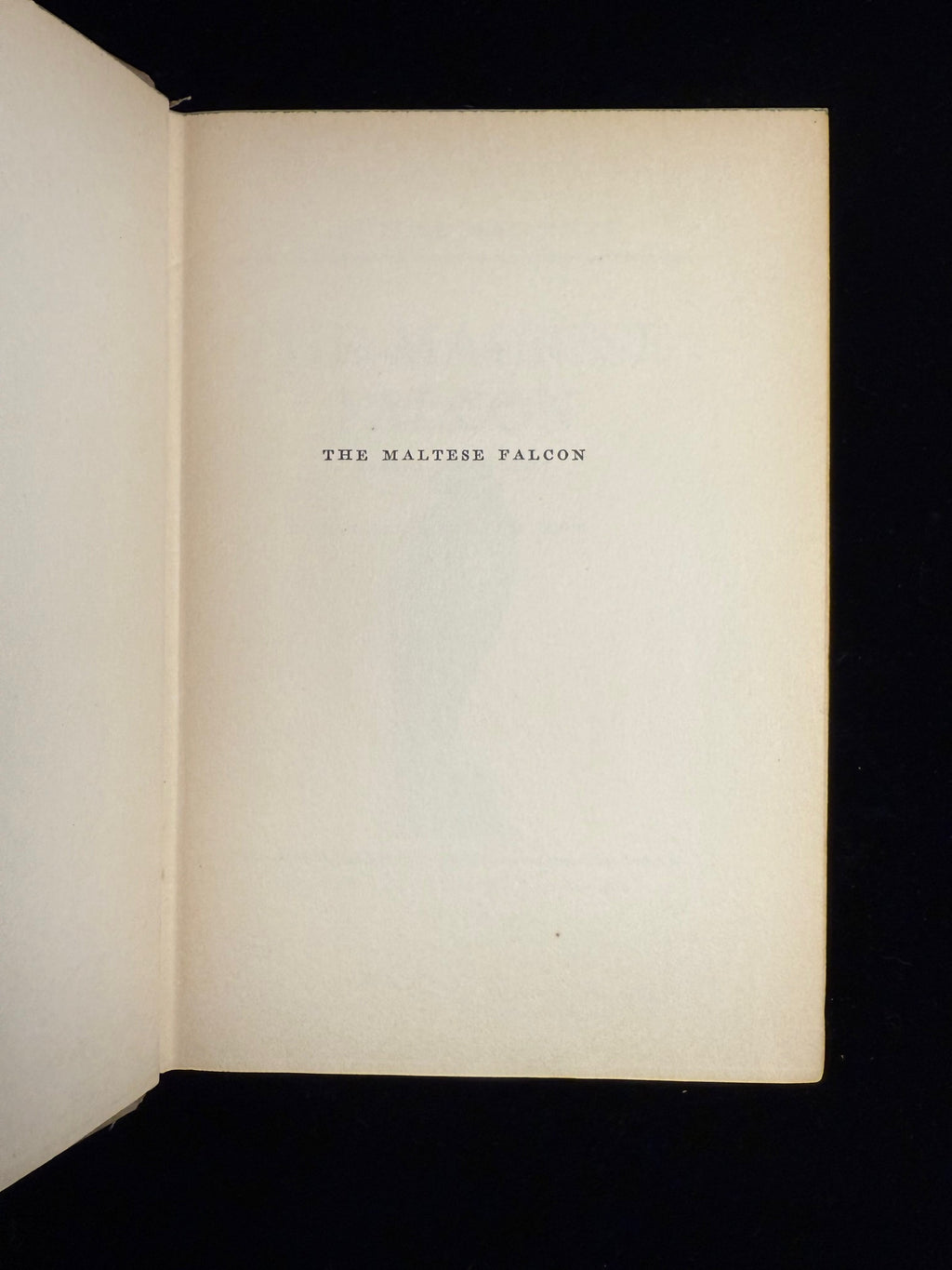 The Maltese Falcon