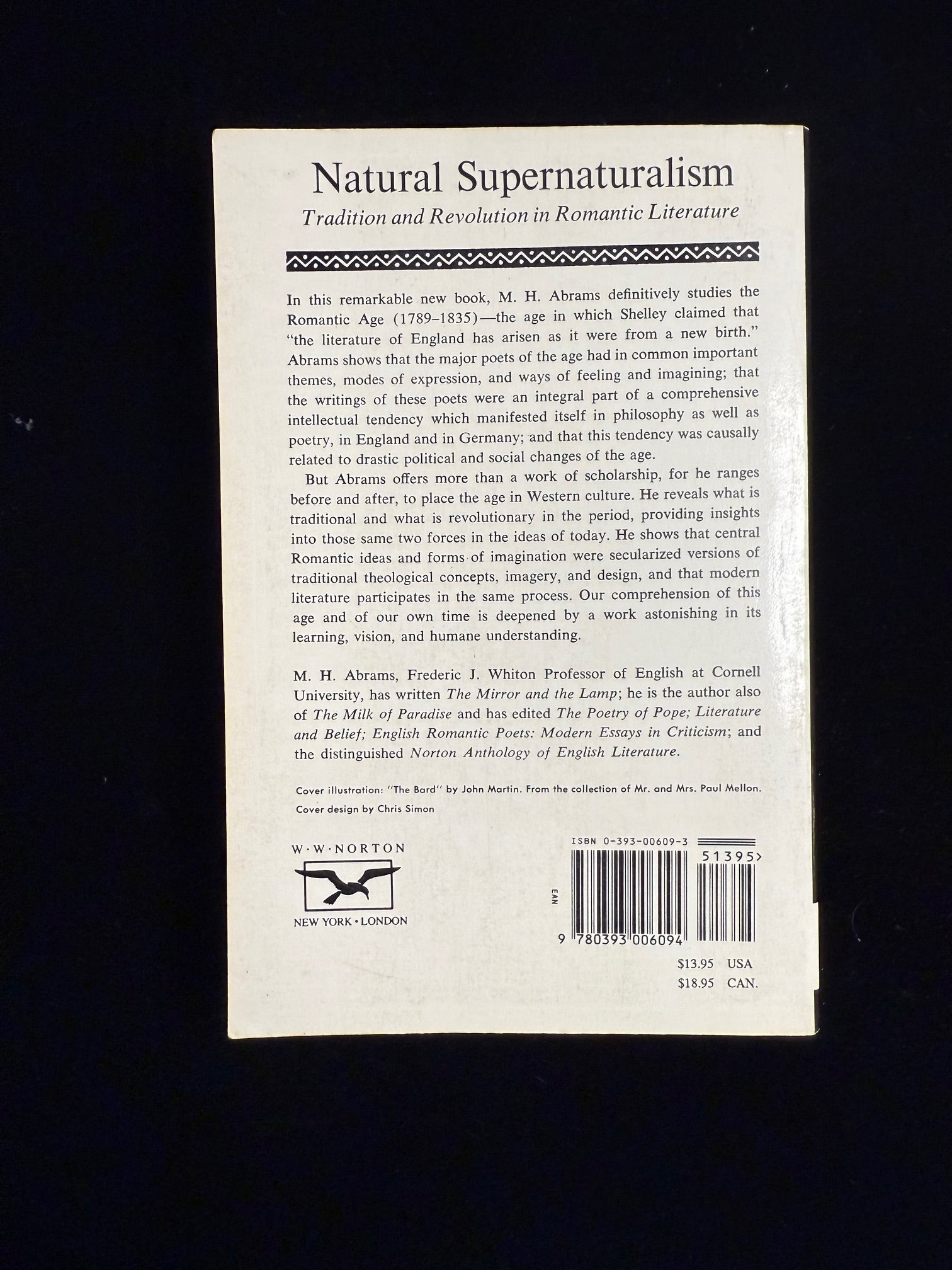 Natural Supernaturalism