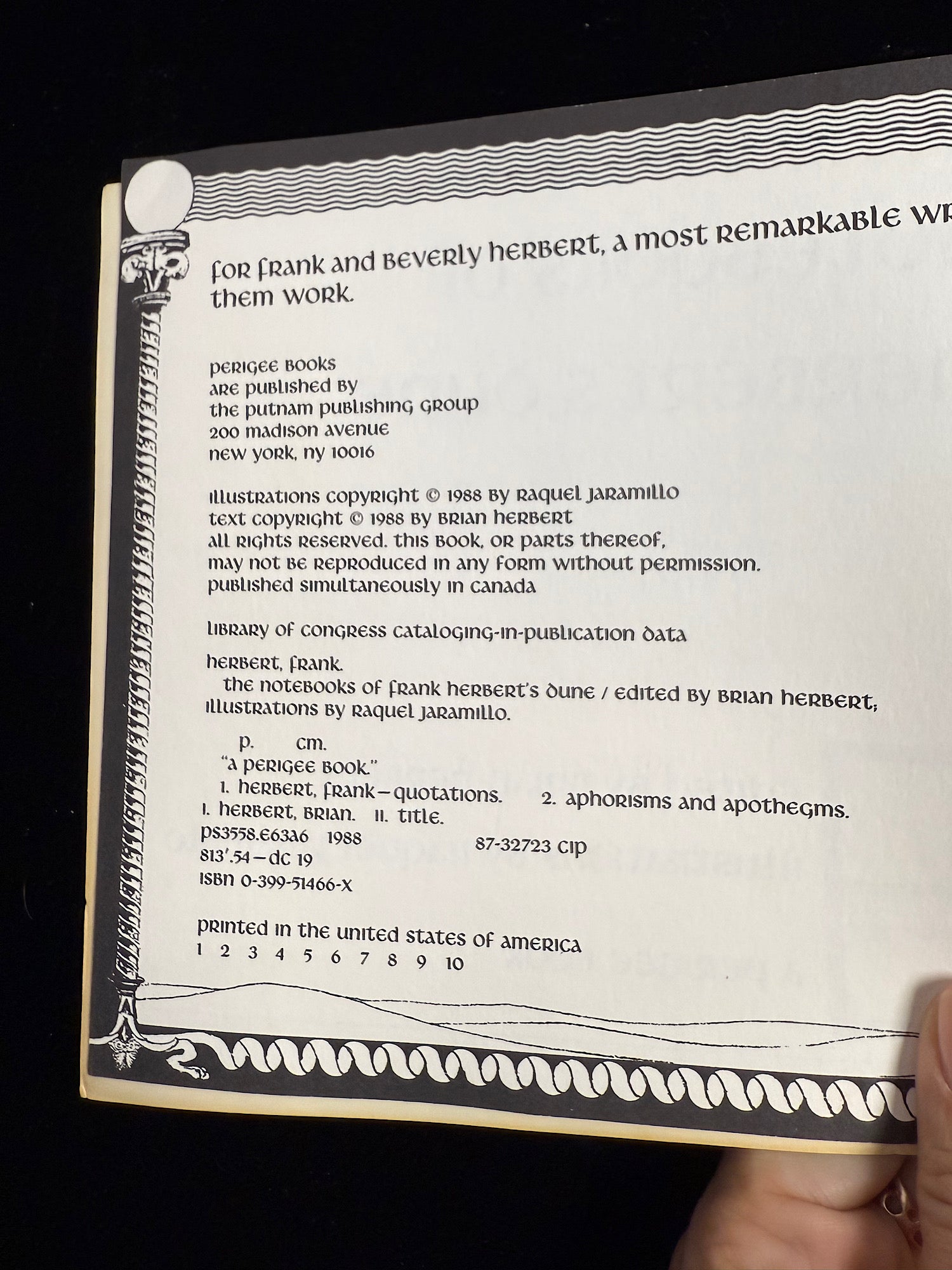 The Notebooks of Frank Herbert’s Dune