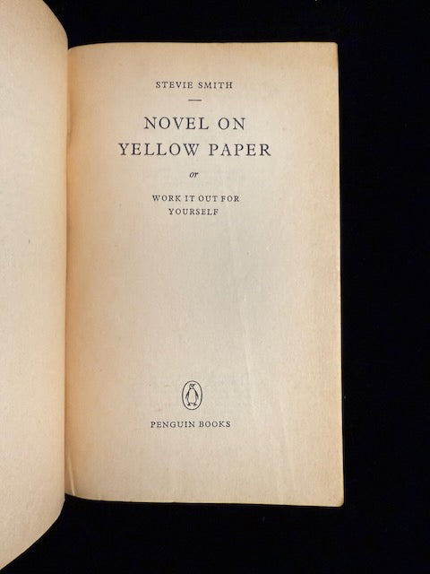 Novel on Yellow Paper