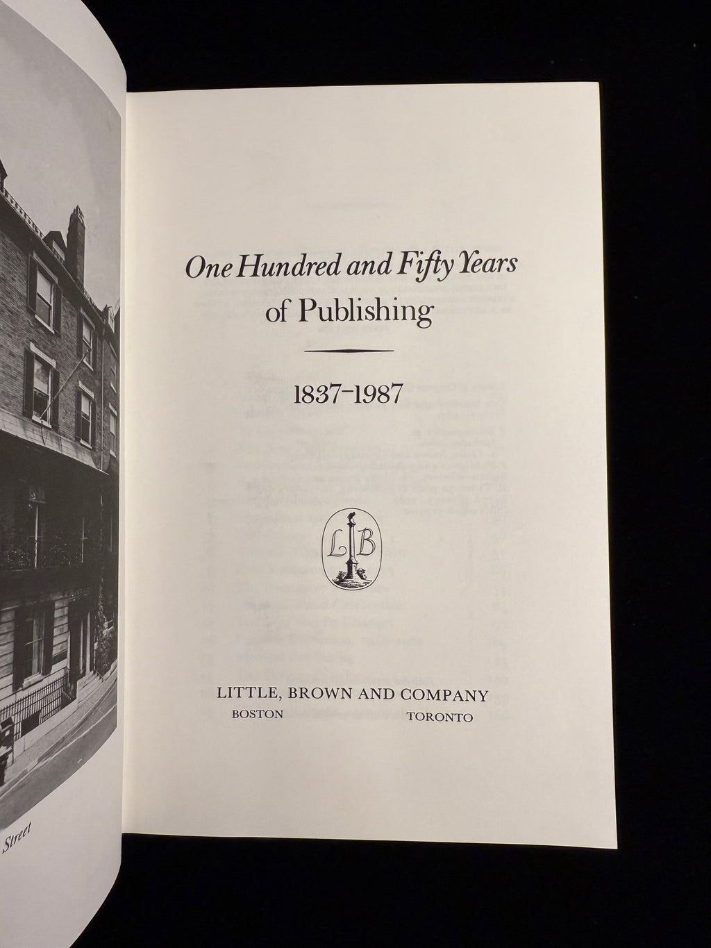 One Hundred and Fifty Years of Publishing