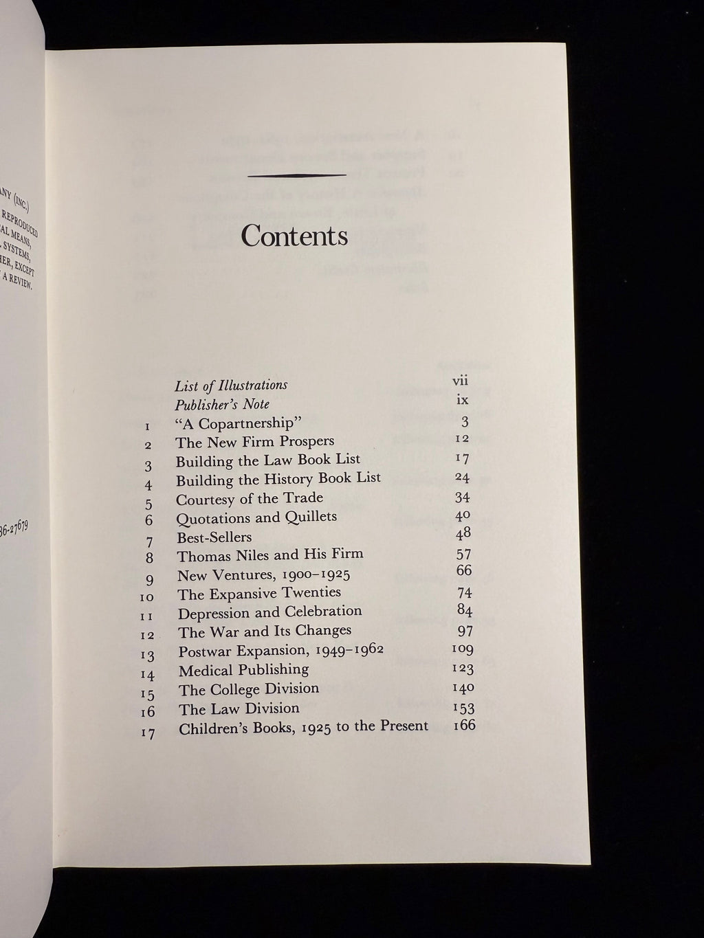 One Hundred and Fifty Years of Publishing