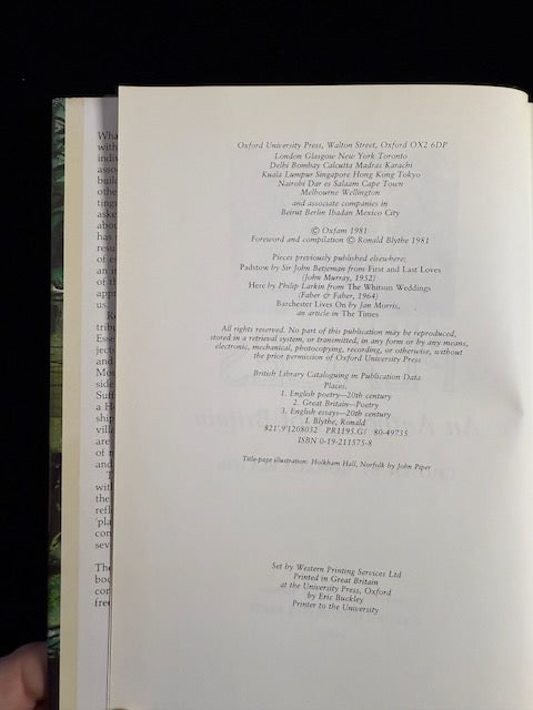 Places An Anthology of Britain