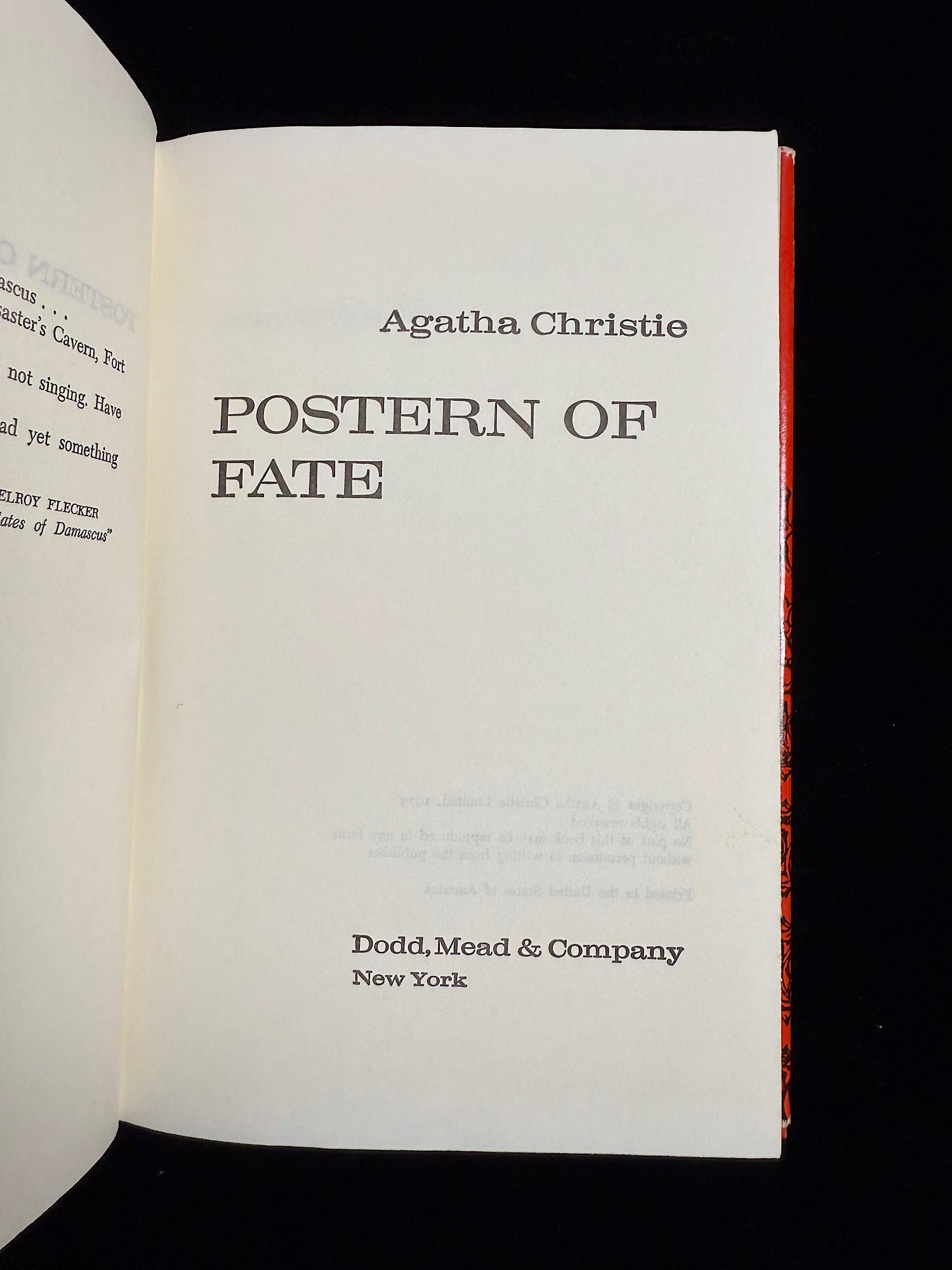 Postern of Fate