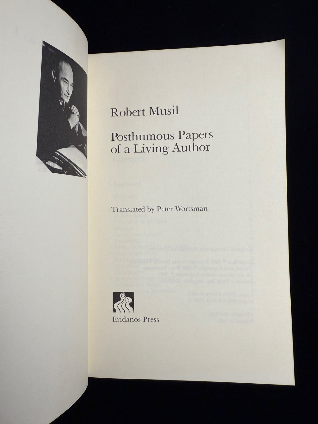 Posthumous Papers of a Living Author