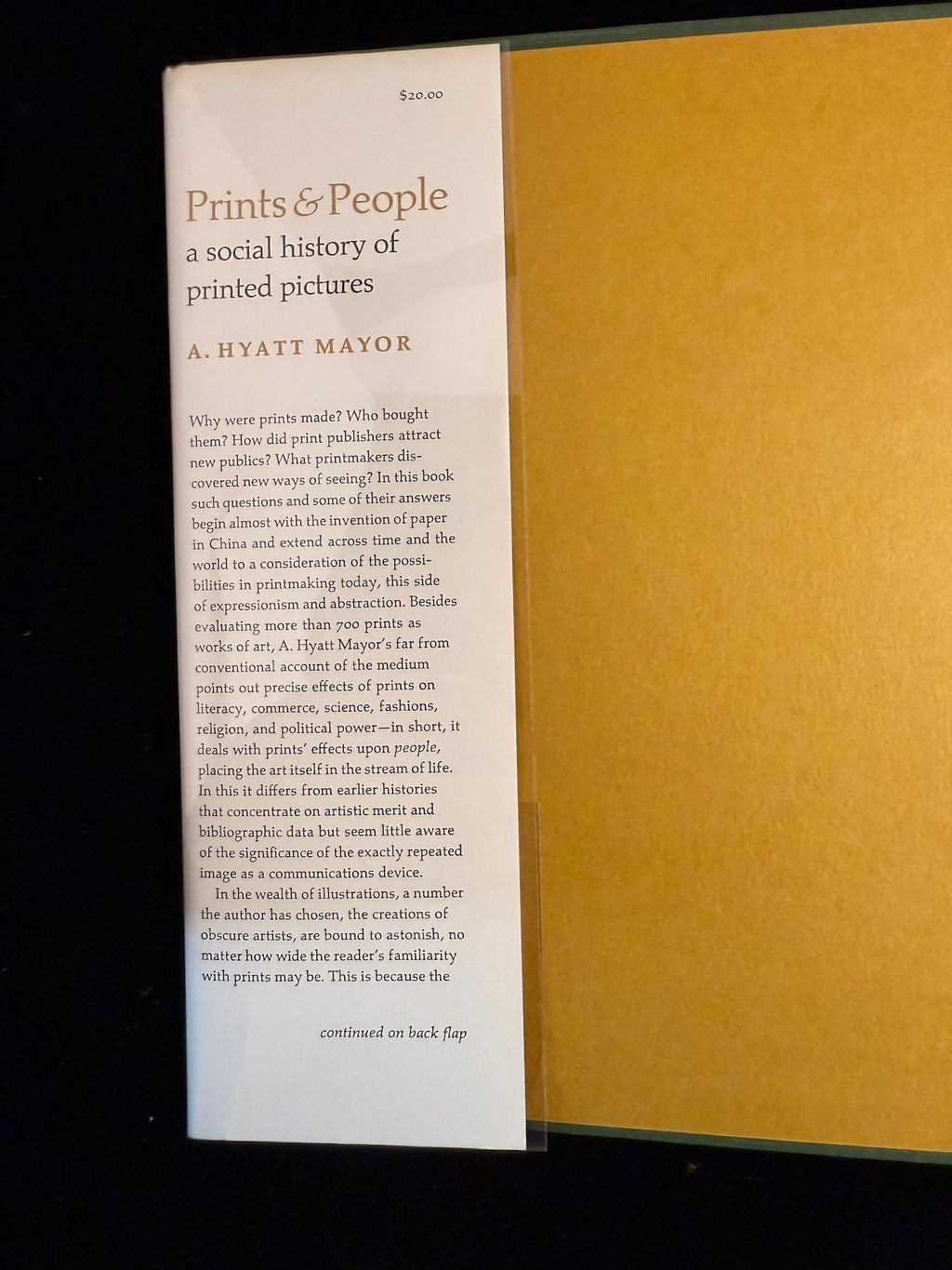 Prints and People: A Social History of Printed Pictures