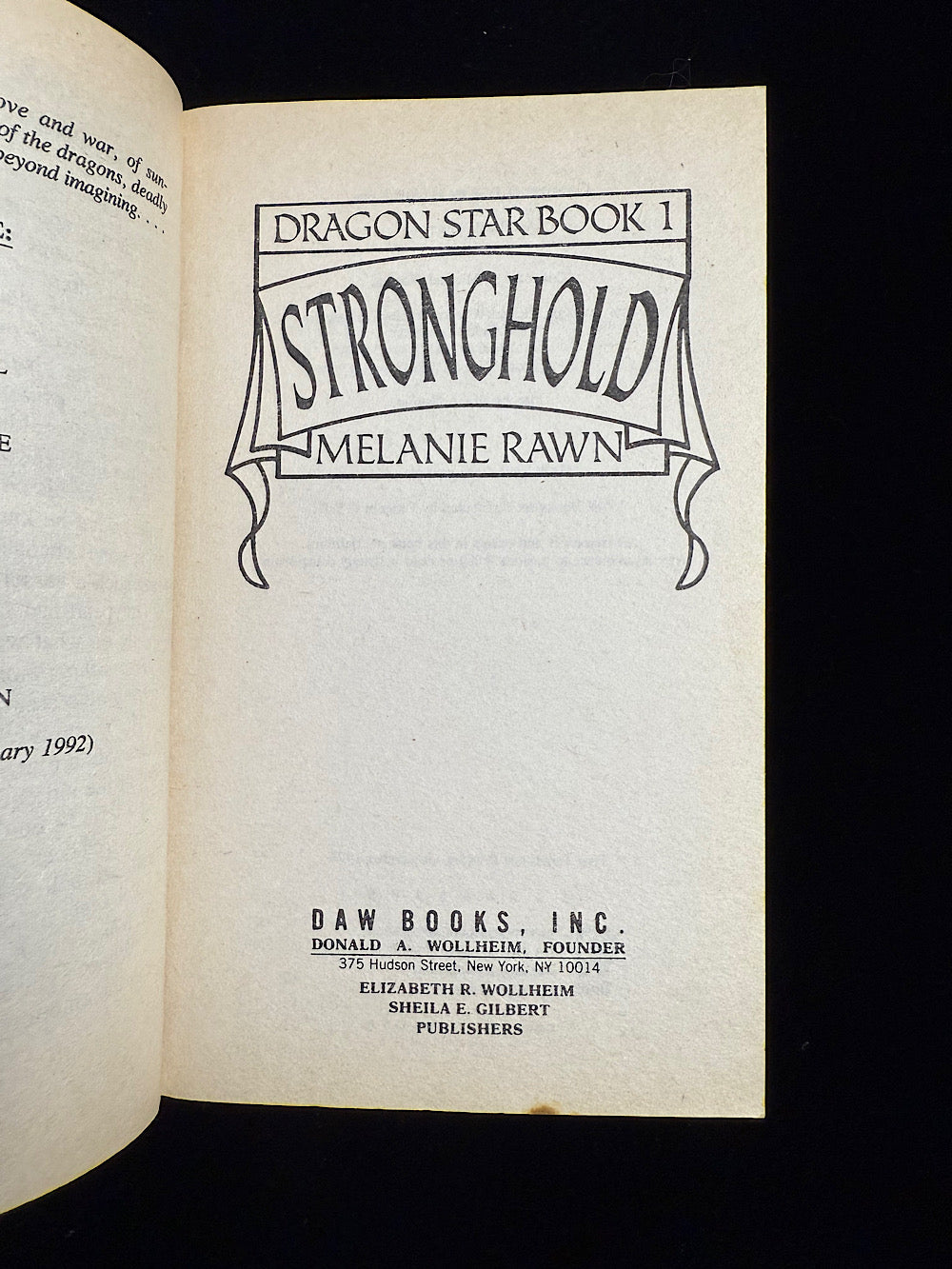 Dragon Star Book 1: Stronghold