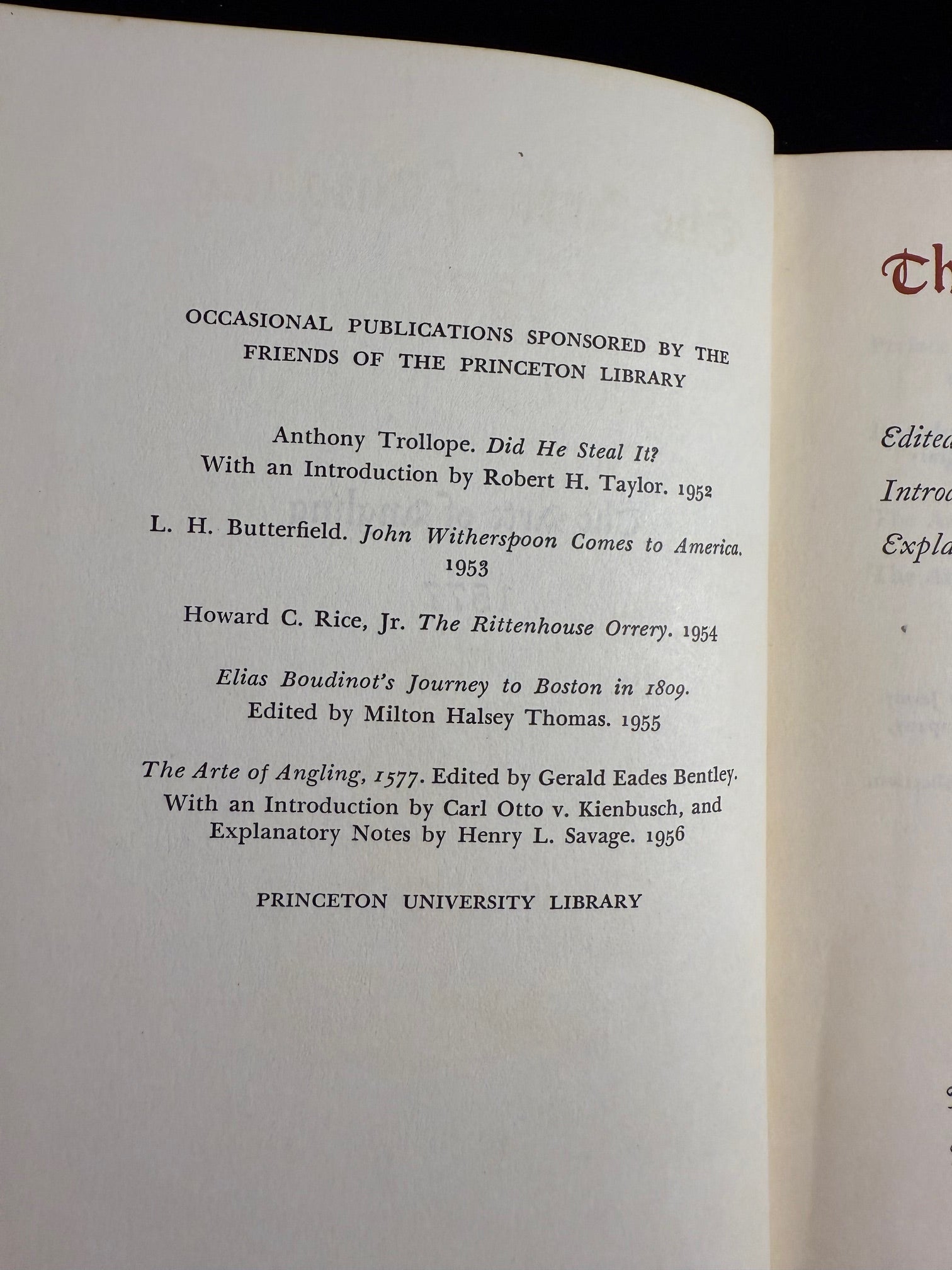 The Arte of Angling 1577