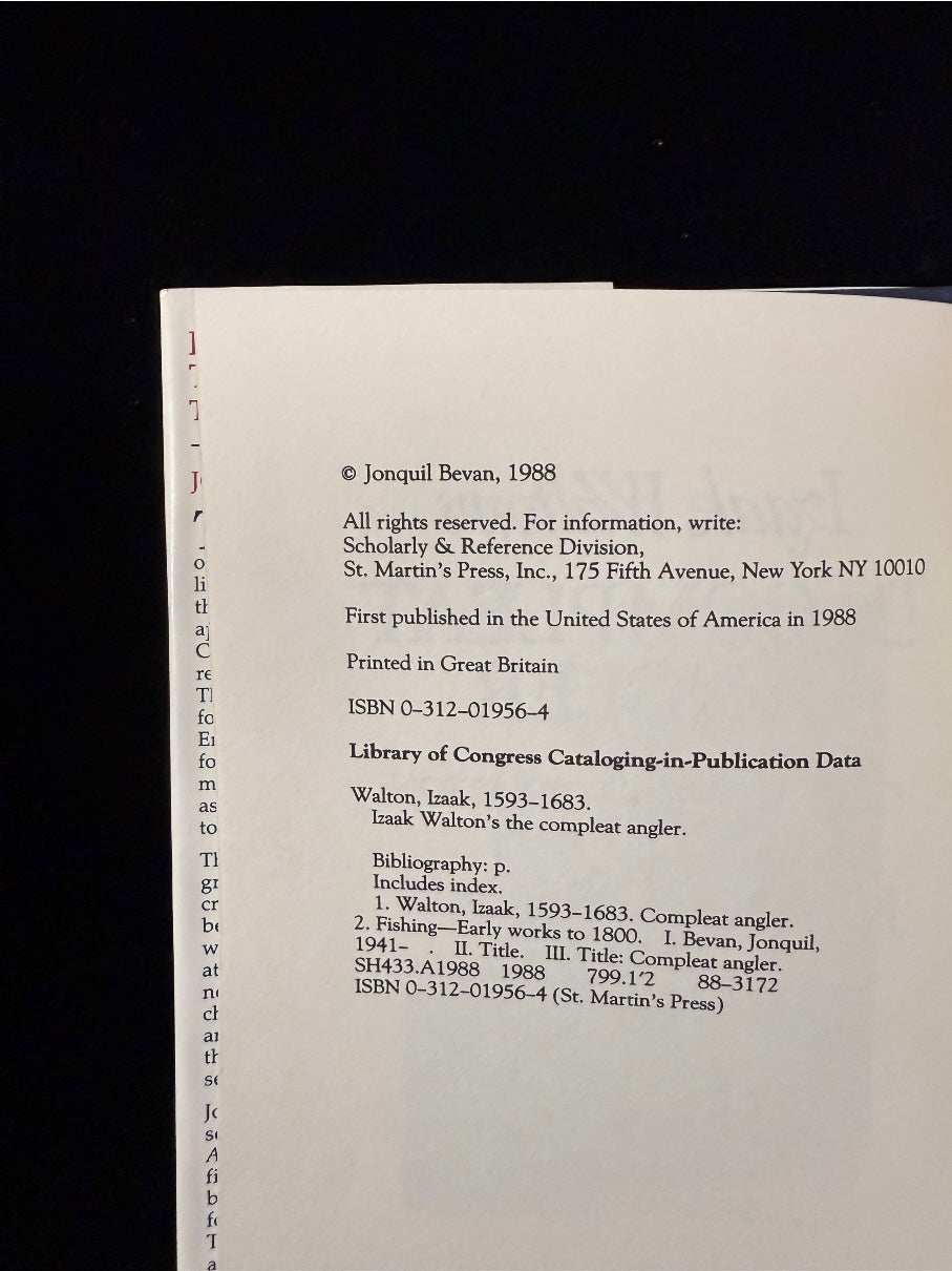 The Compleat Angler
