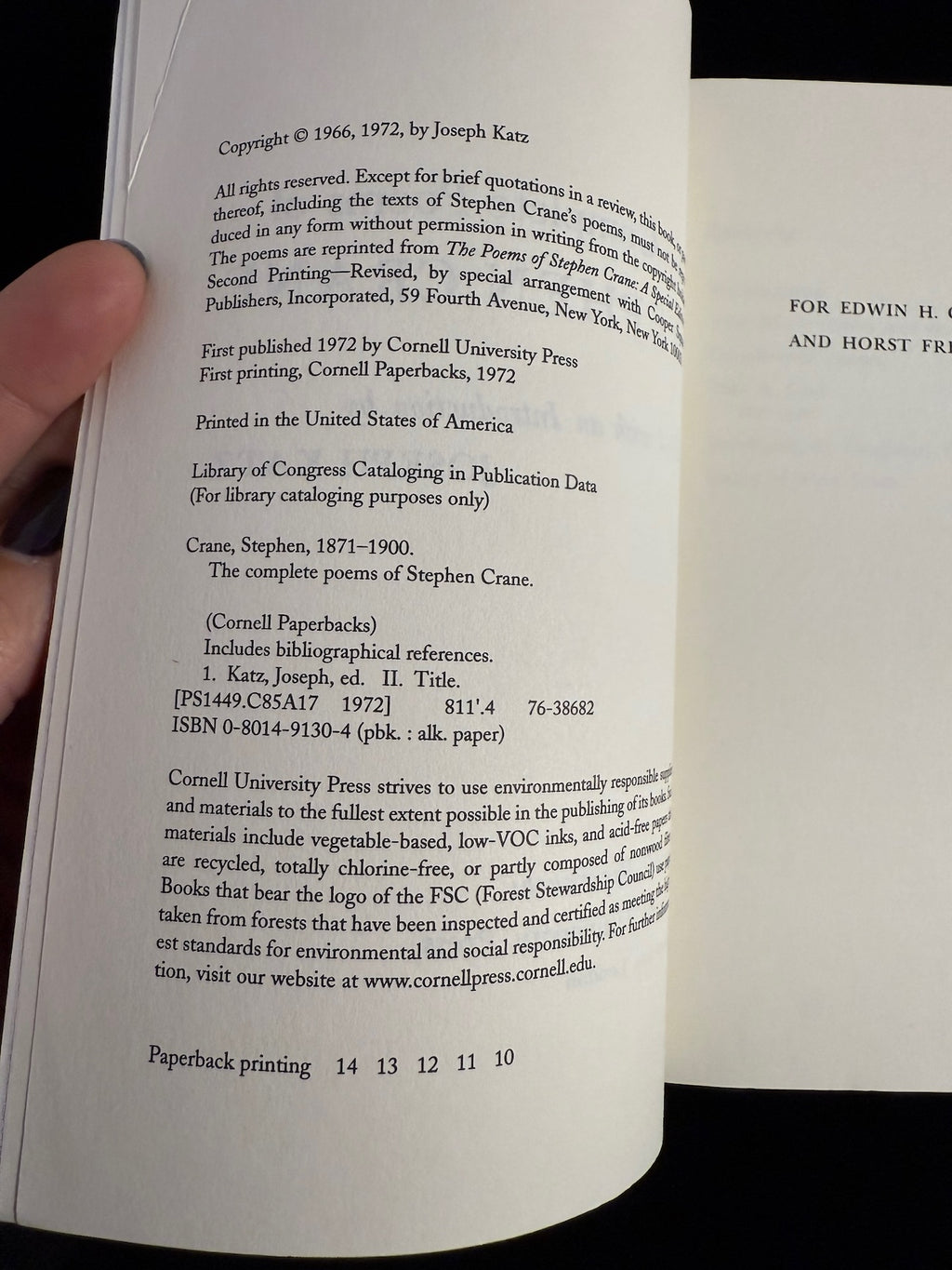 The Complete Poems of Stephen Crane