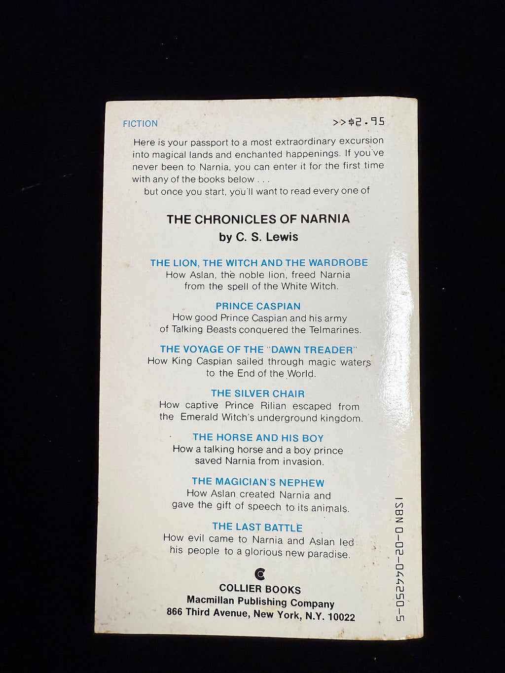 The Lion, The Witch and The Wardrobe Series