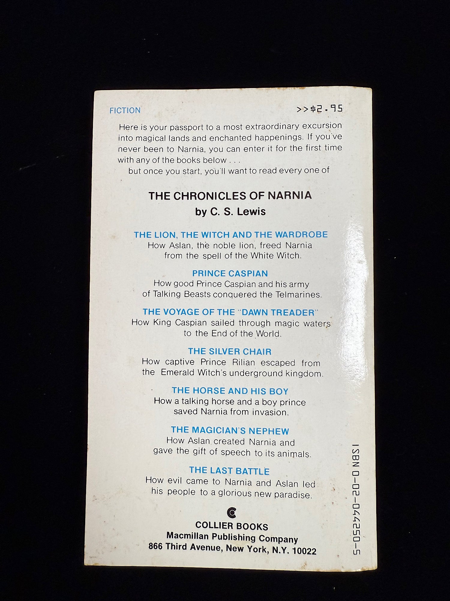 The Lion, The Witch and The Wardrobe Series