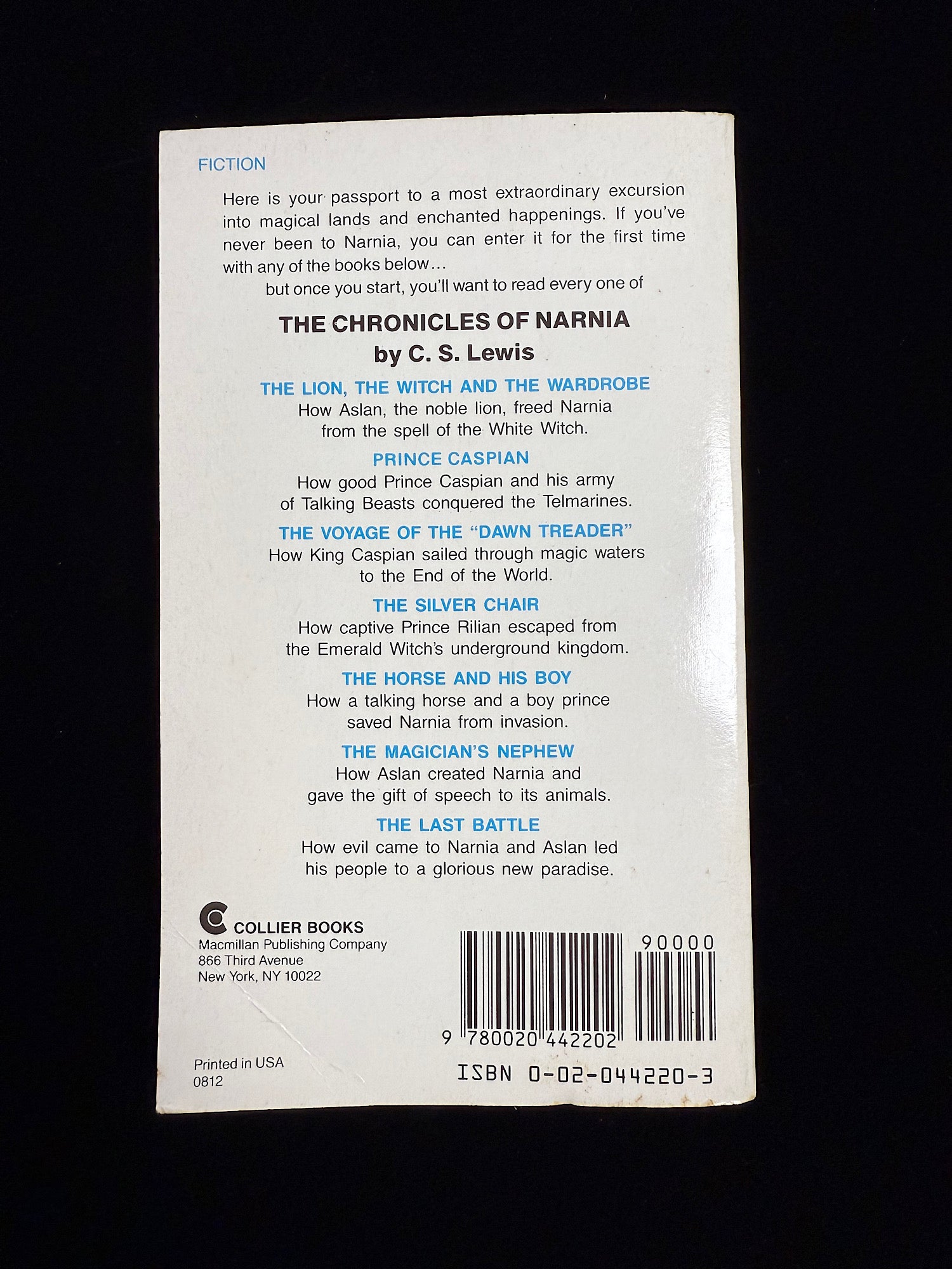 The Lion, The Witch and The Wardrobe Series