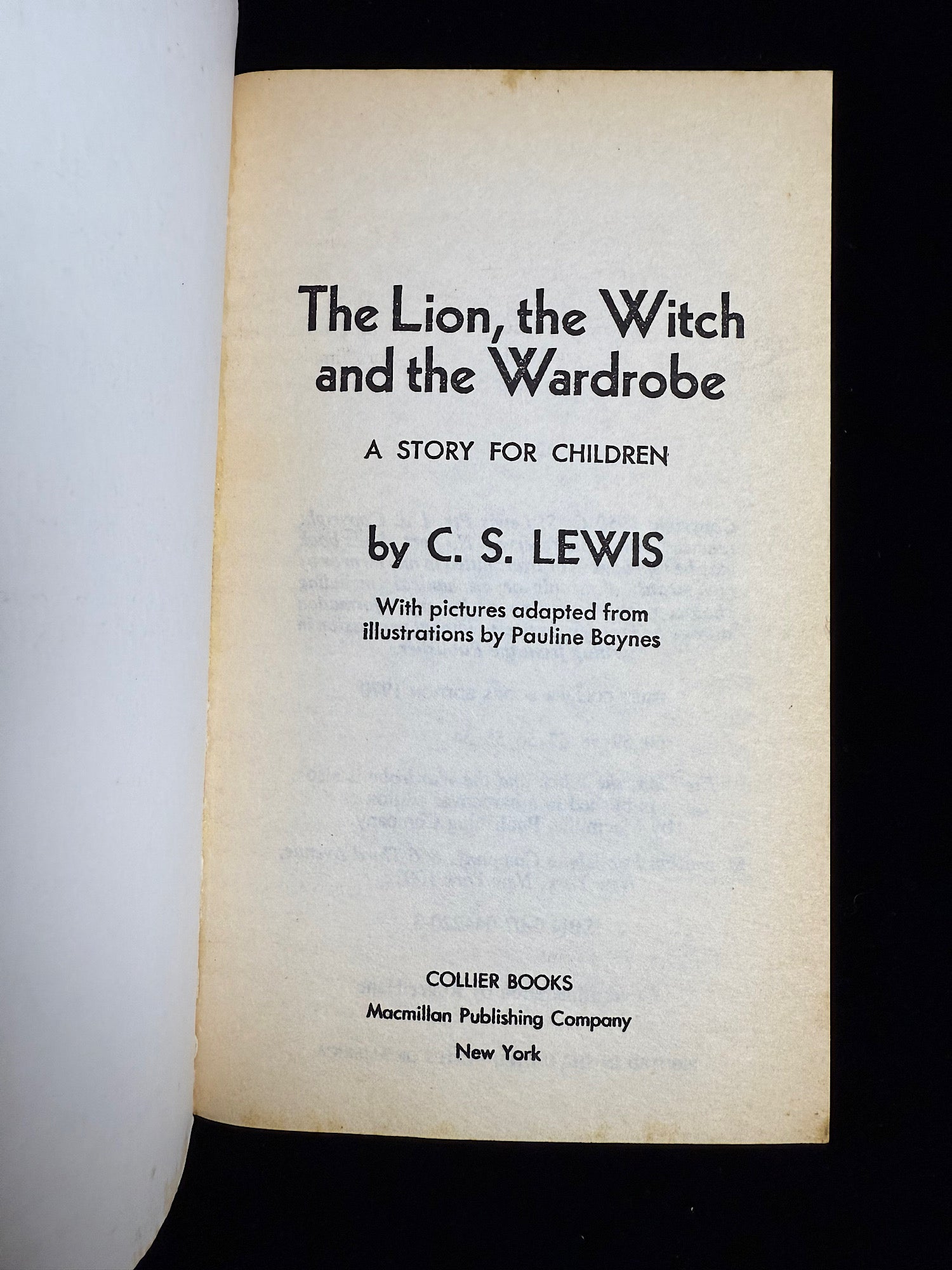 The Lion, The Witch and The Wardrobe Series