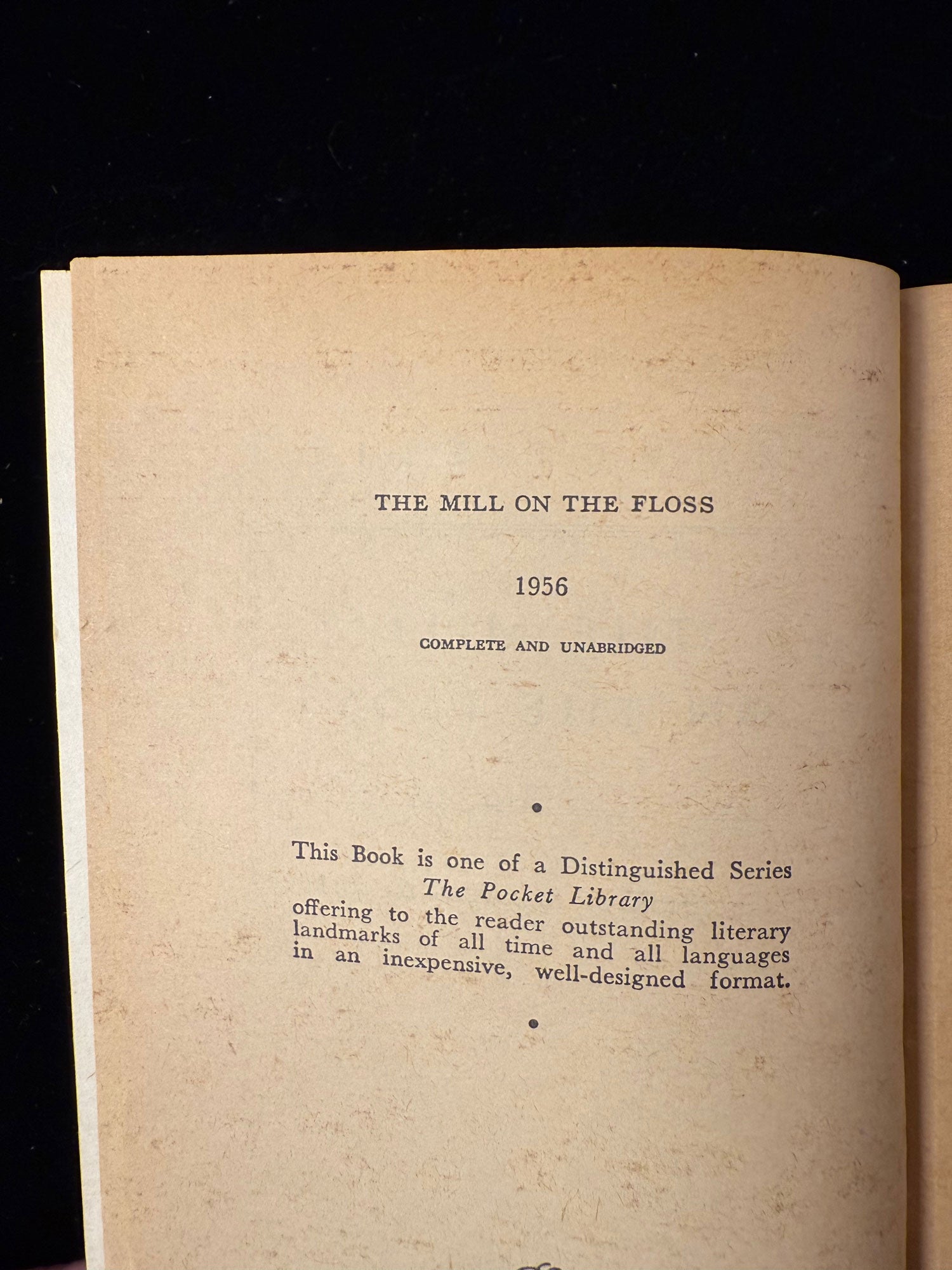 The Mill on the Floss