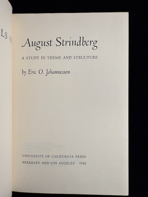 The Novels of August Strindberg